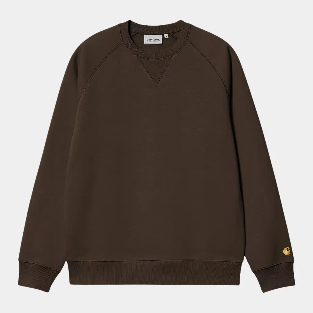 CARHARTT WIP - SWEAT CHASE - TOBACCO - Klubb