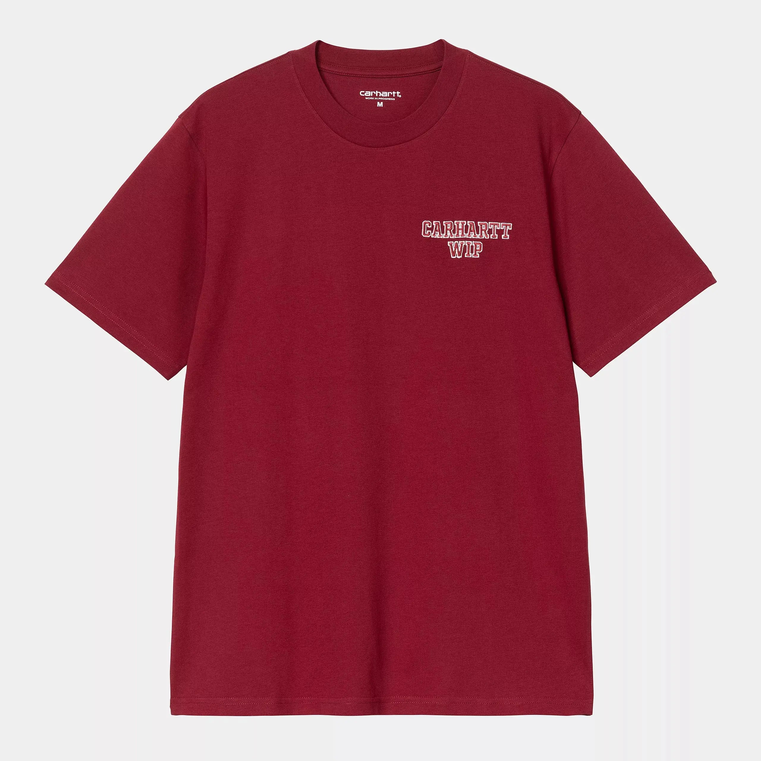 CARHARTT WIP - T-SHIRT ALUMNI SCARLET - Klubb