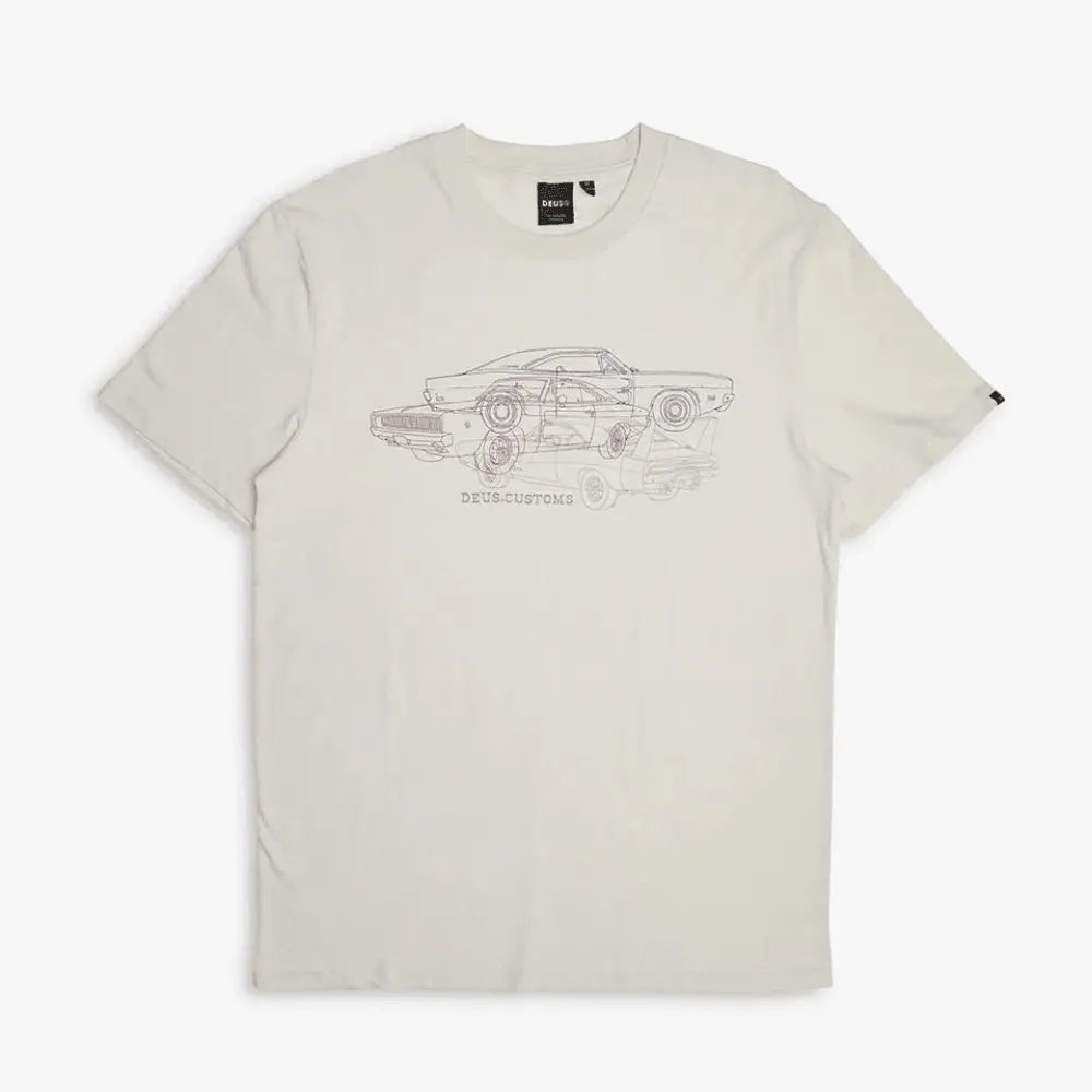 T-SHIRT CHARGER BLANC