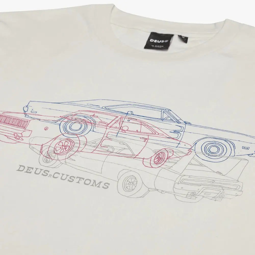 T-SHIRT CHARGER BLANC