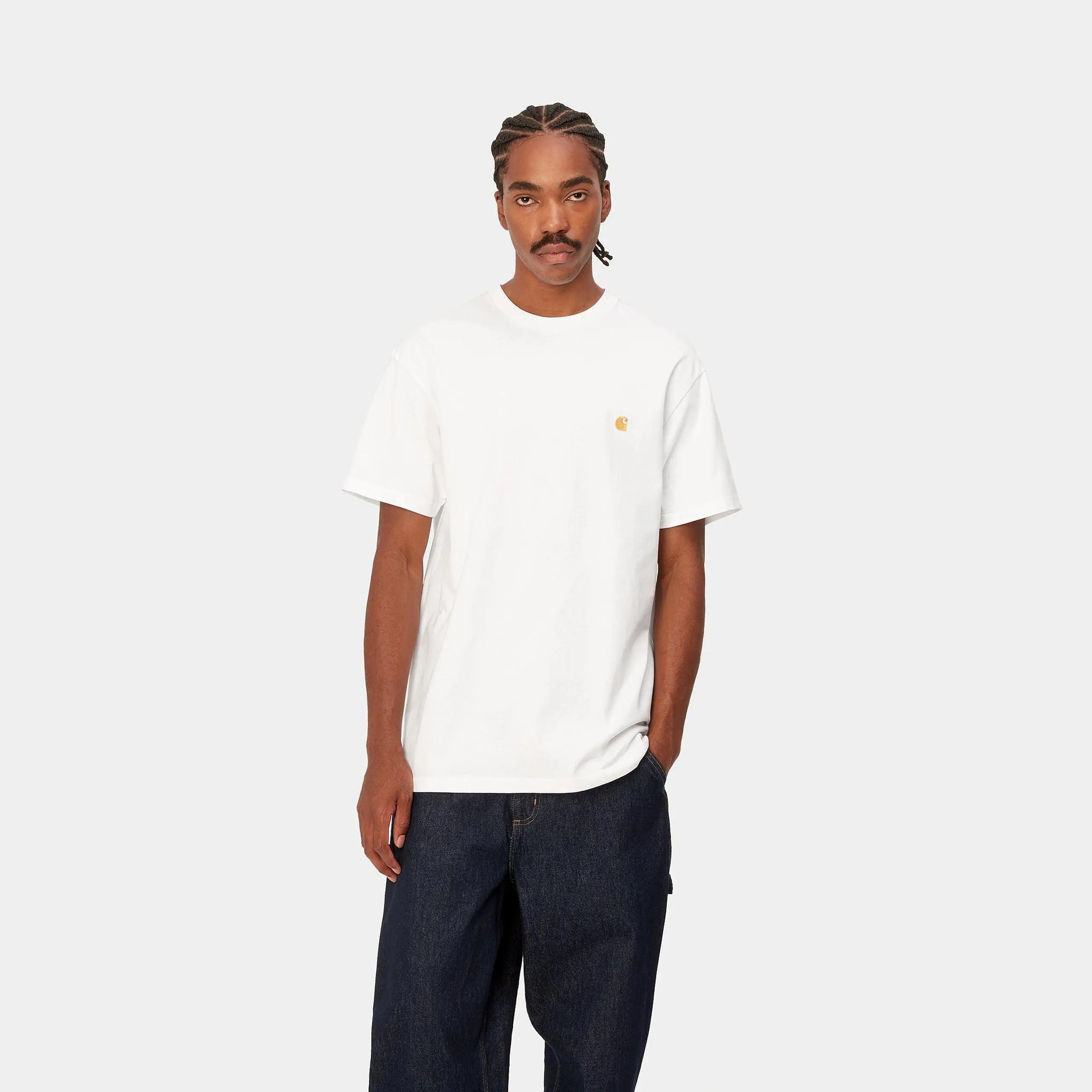 T-SHIRT CHASE - BLANC