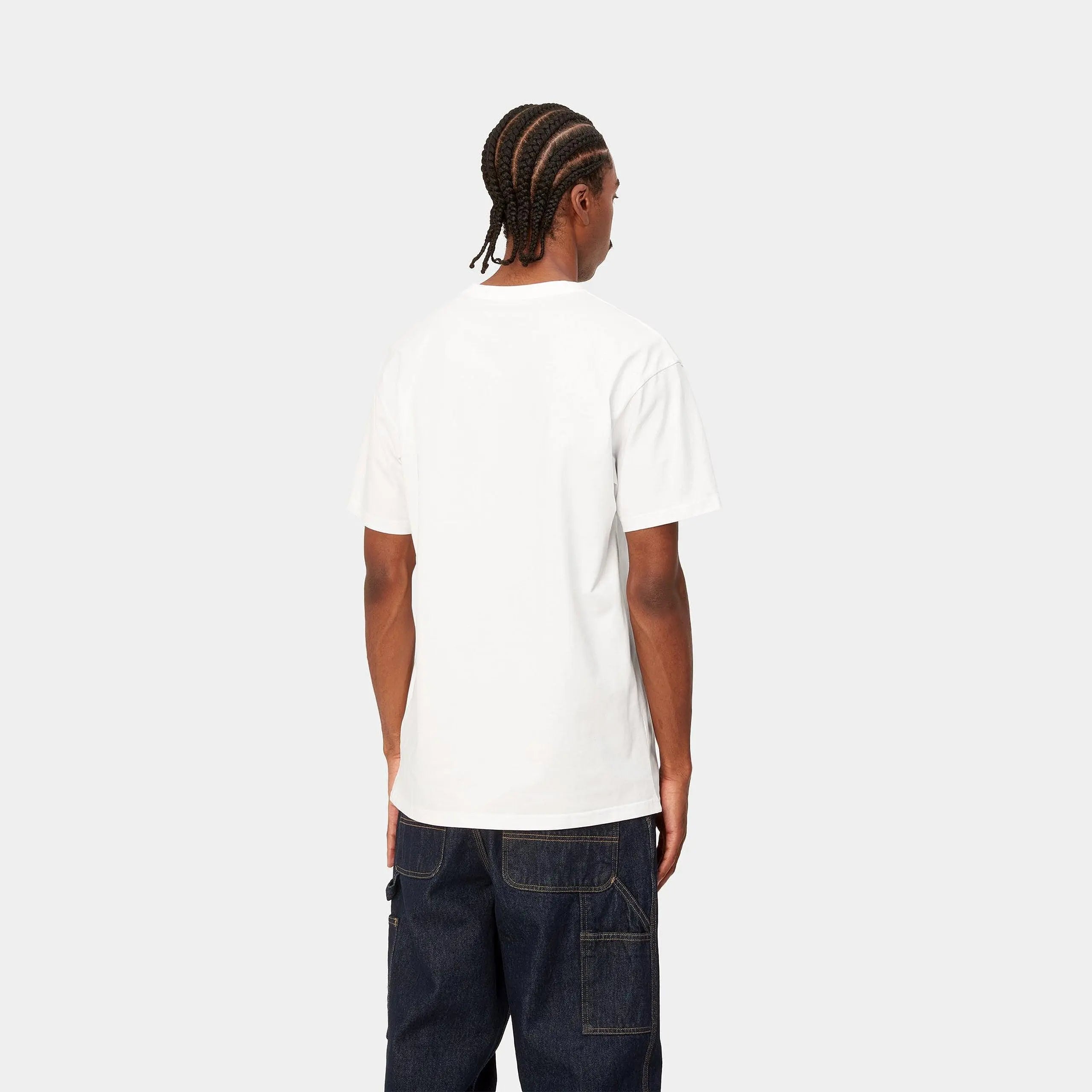 T-SHIRT CHASE - BLANC