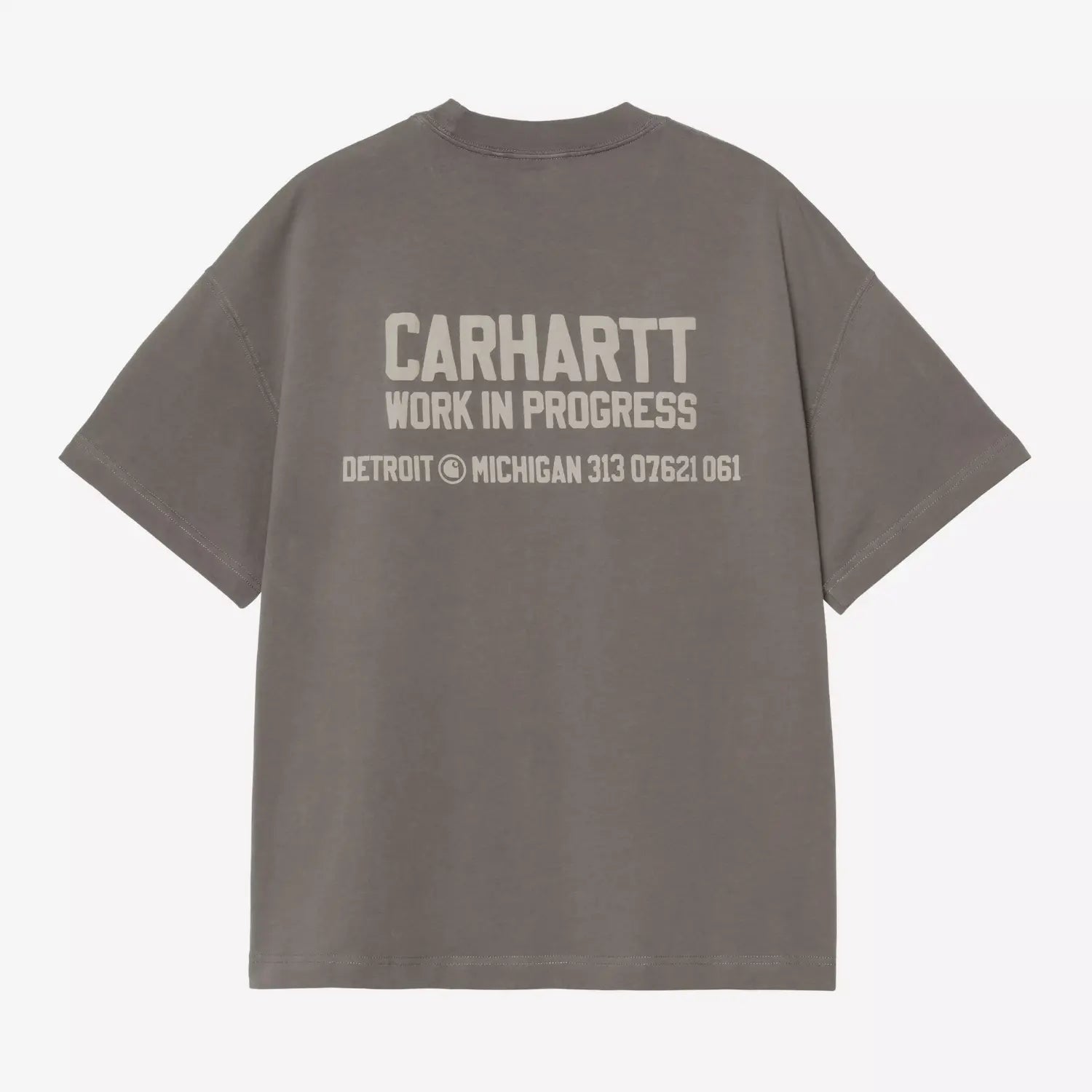 CARHARTT WIP -  T-SHIRT DISTANCE GRAPHITE -  Klubb
