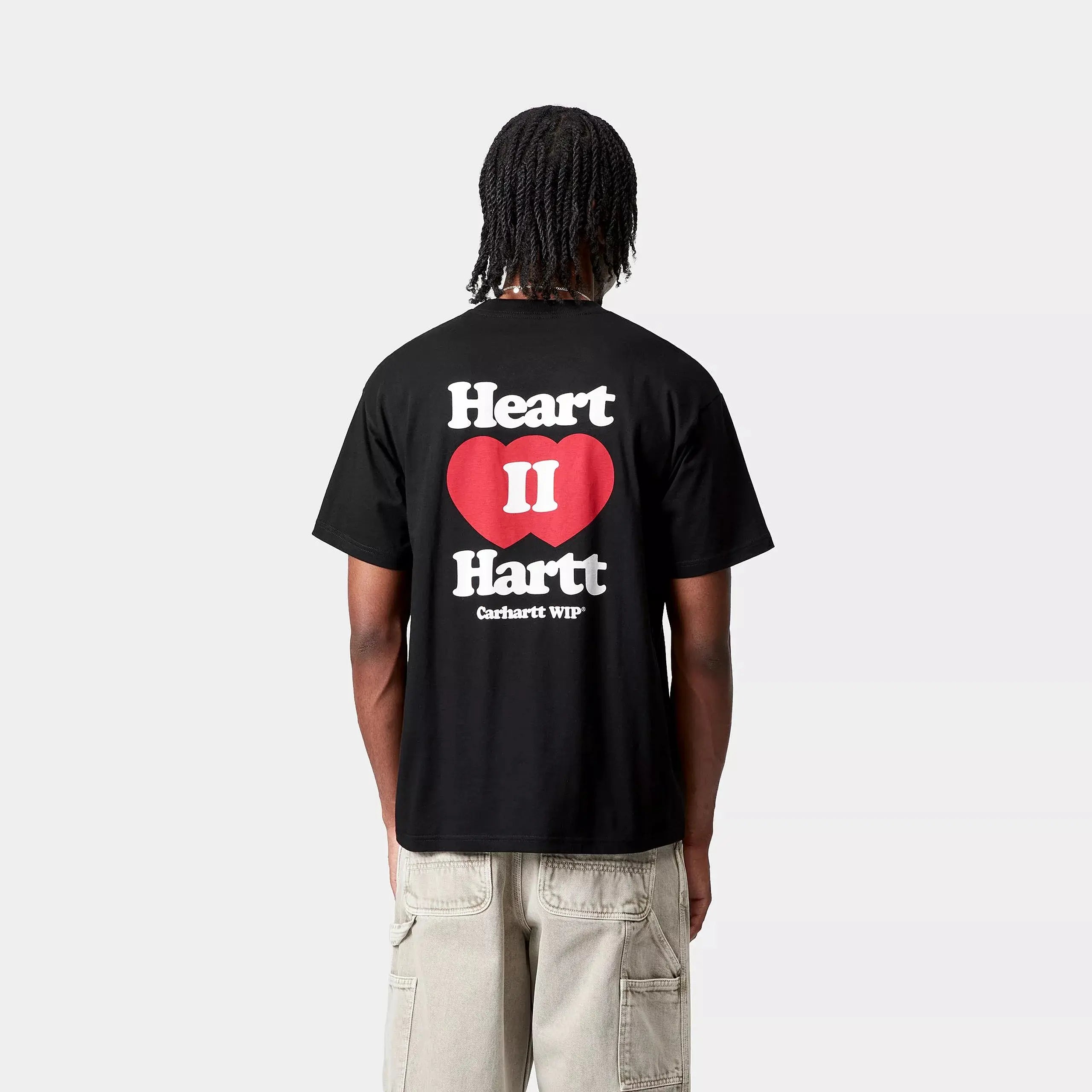 CARHARTT WIP - T-SHIRT HEART II HARTT BLACK - Klubb