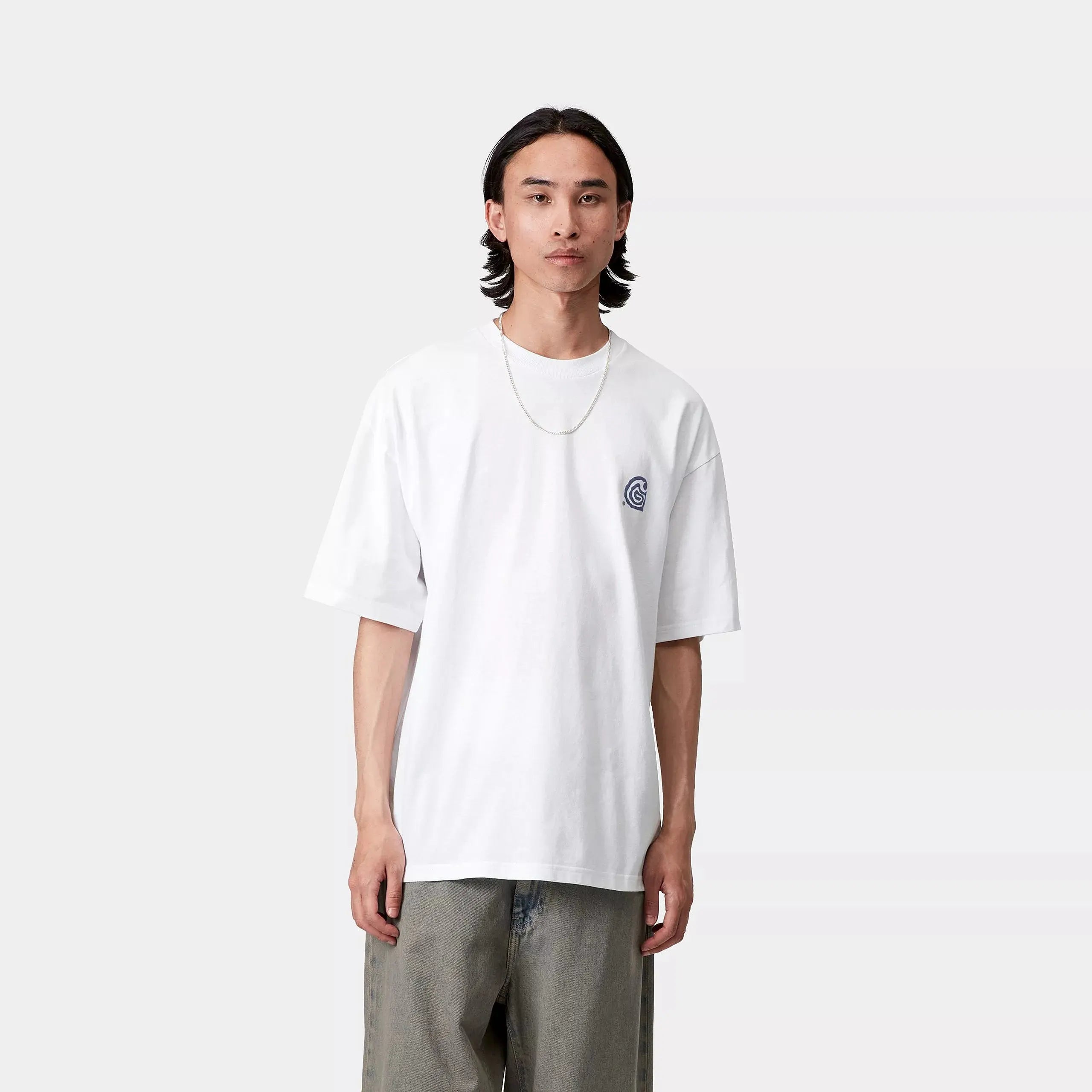 CARHARTT WIP - T-SHIRT HELIX BLANC - Klubb