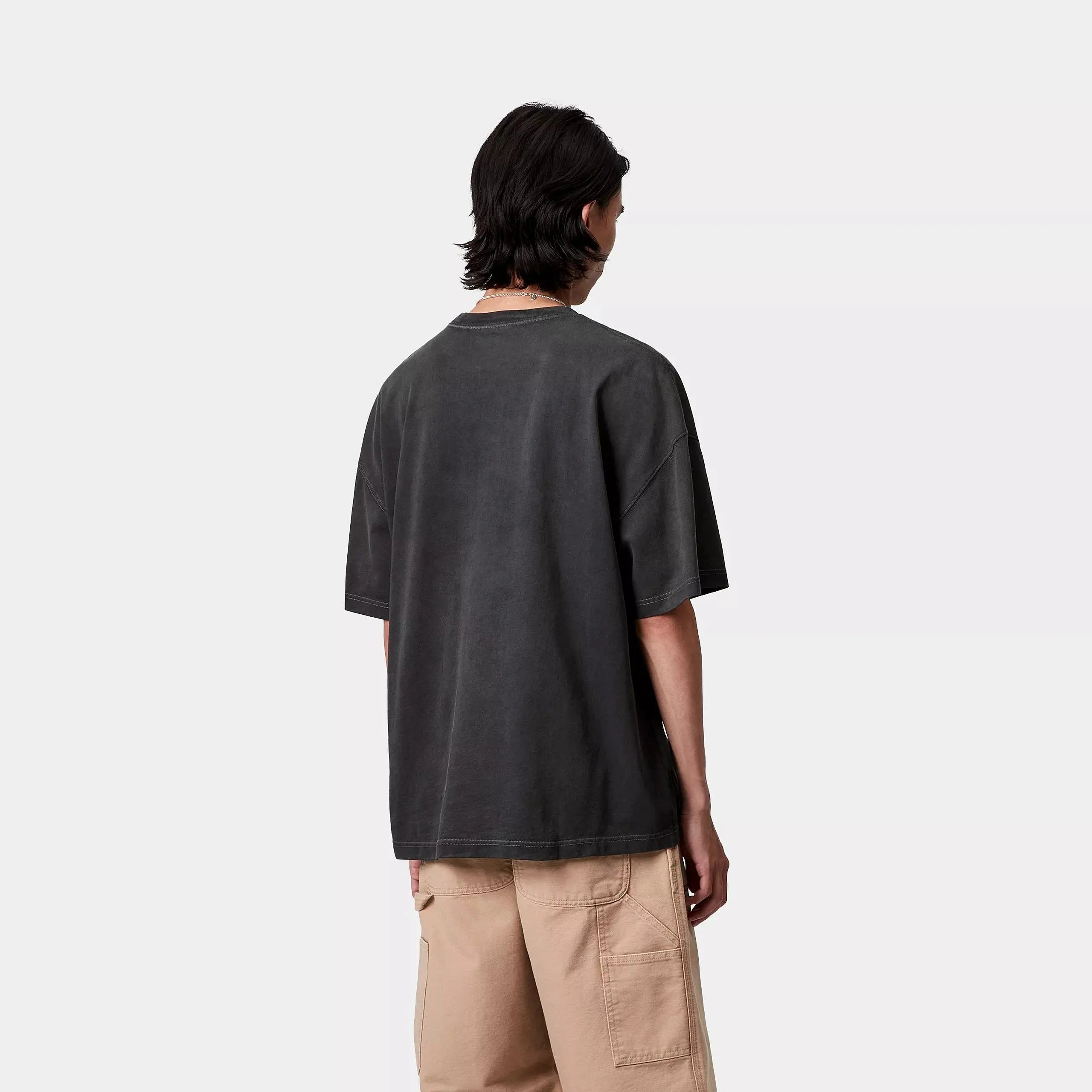 CARHARTT WIP - T-SHIRT HUDSON BLACK - Klubb