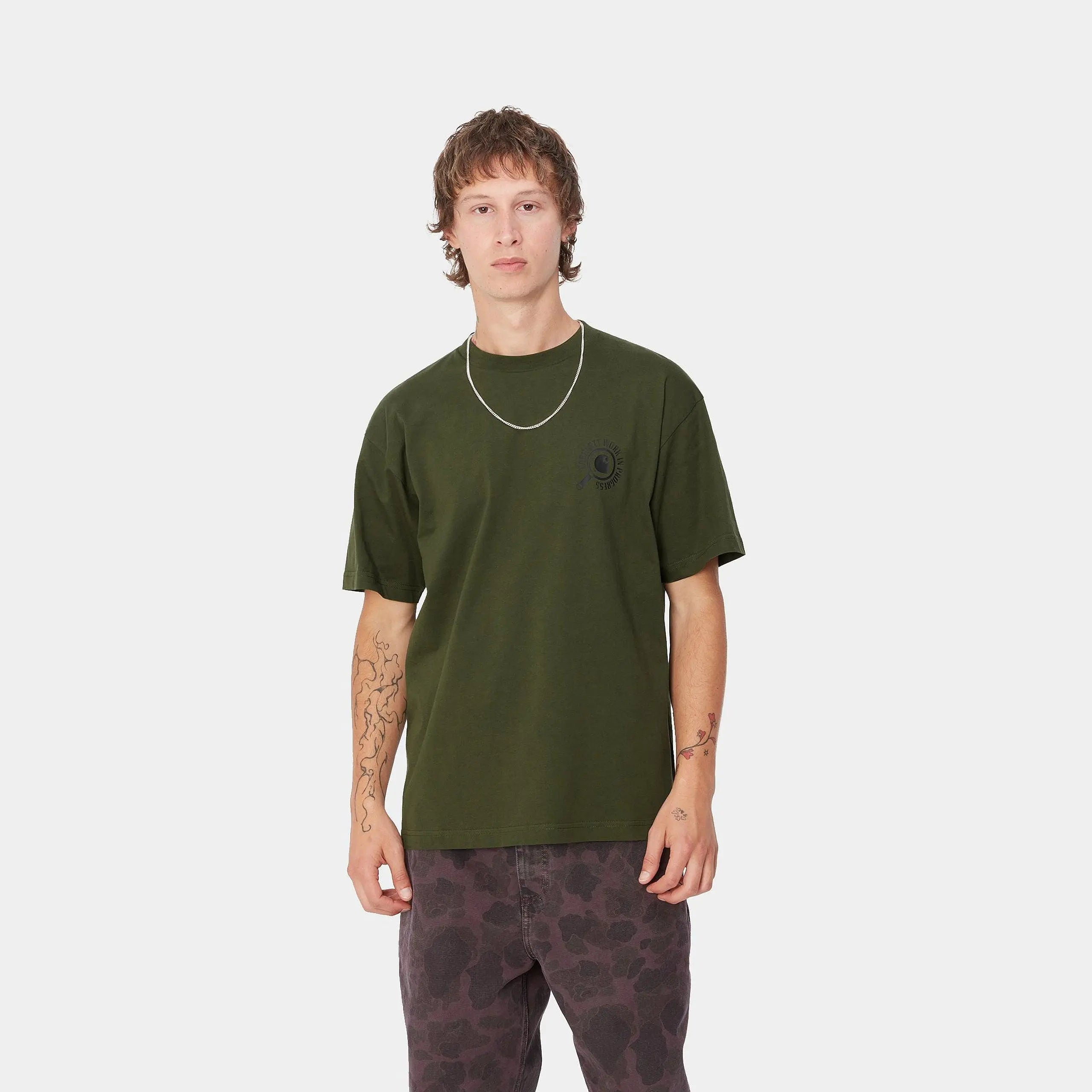 T-SHIRT INSPECTOR - TARRAGON CARHARTT WIP - Klubb