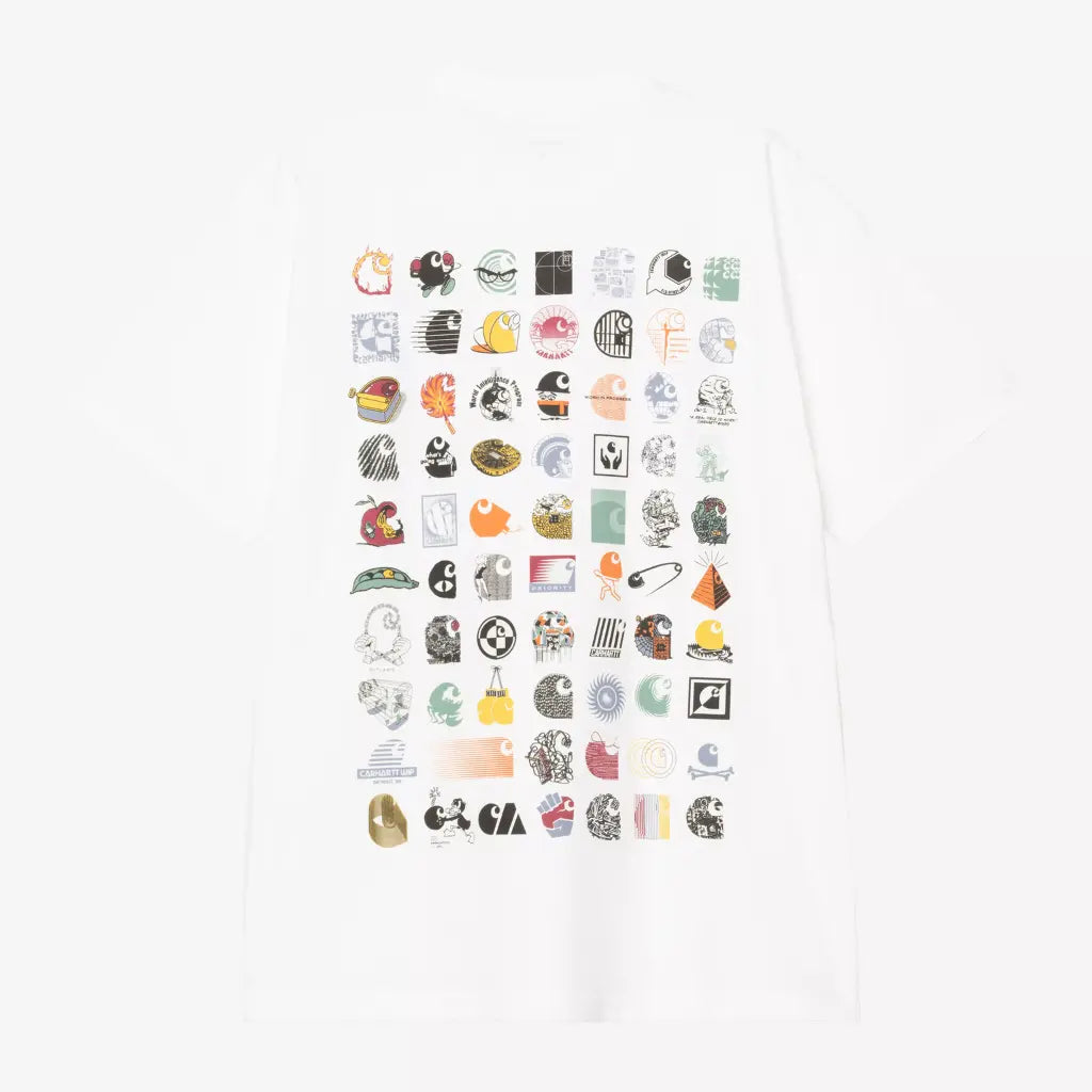 CARHARTT WIP -  T-SHIRT LOGO ARCHIVE BLANC -  Klubb