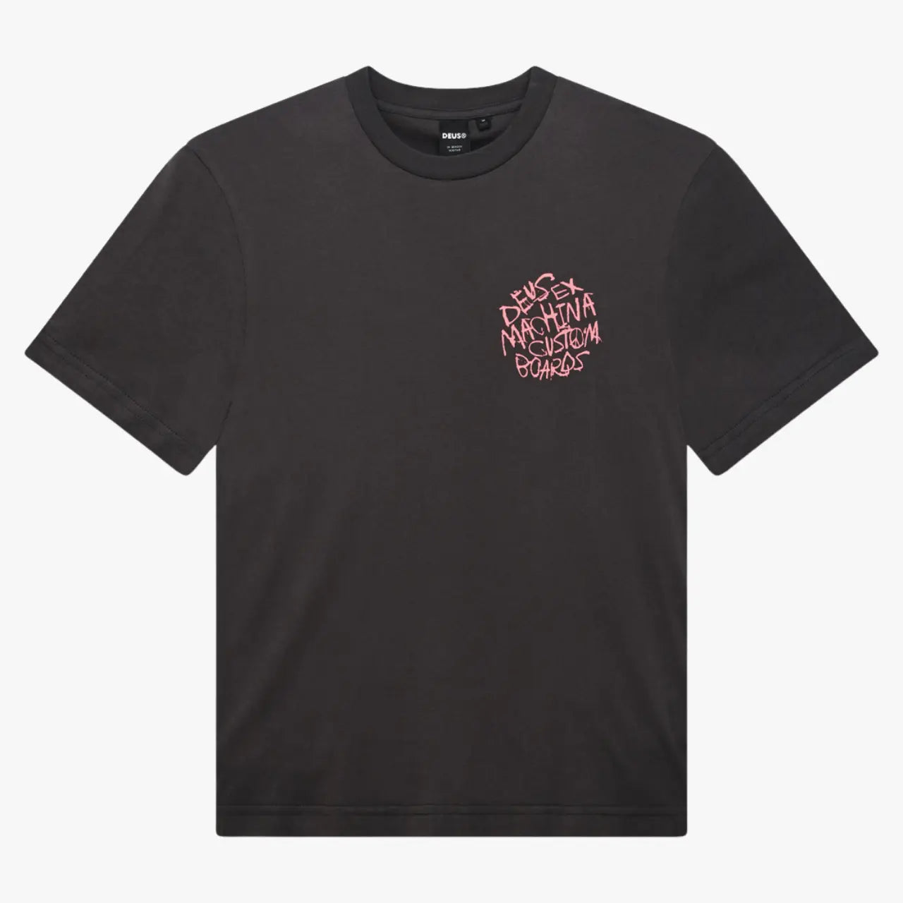 DEUS EX MACHINA - T-SHIRT SCRAMBLER ANTHRACITE - Klubb