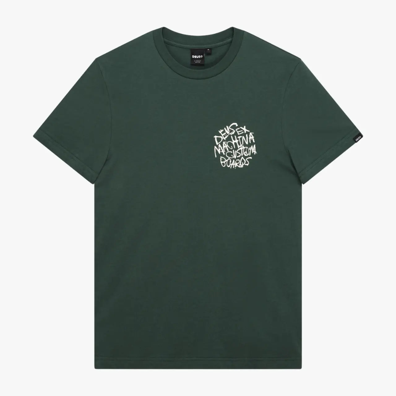 DEUS EX MACHINA - T-SHIRT SCRAMBLER VERT - Klubb