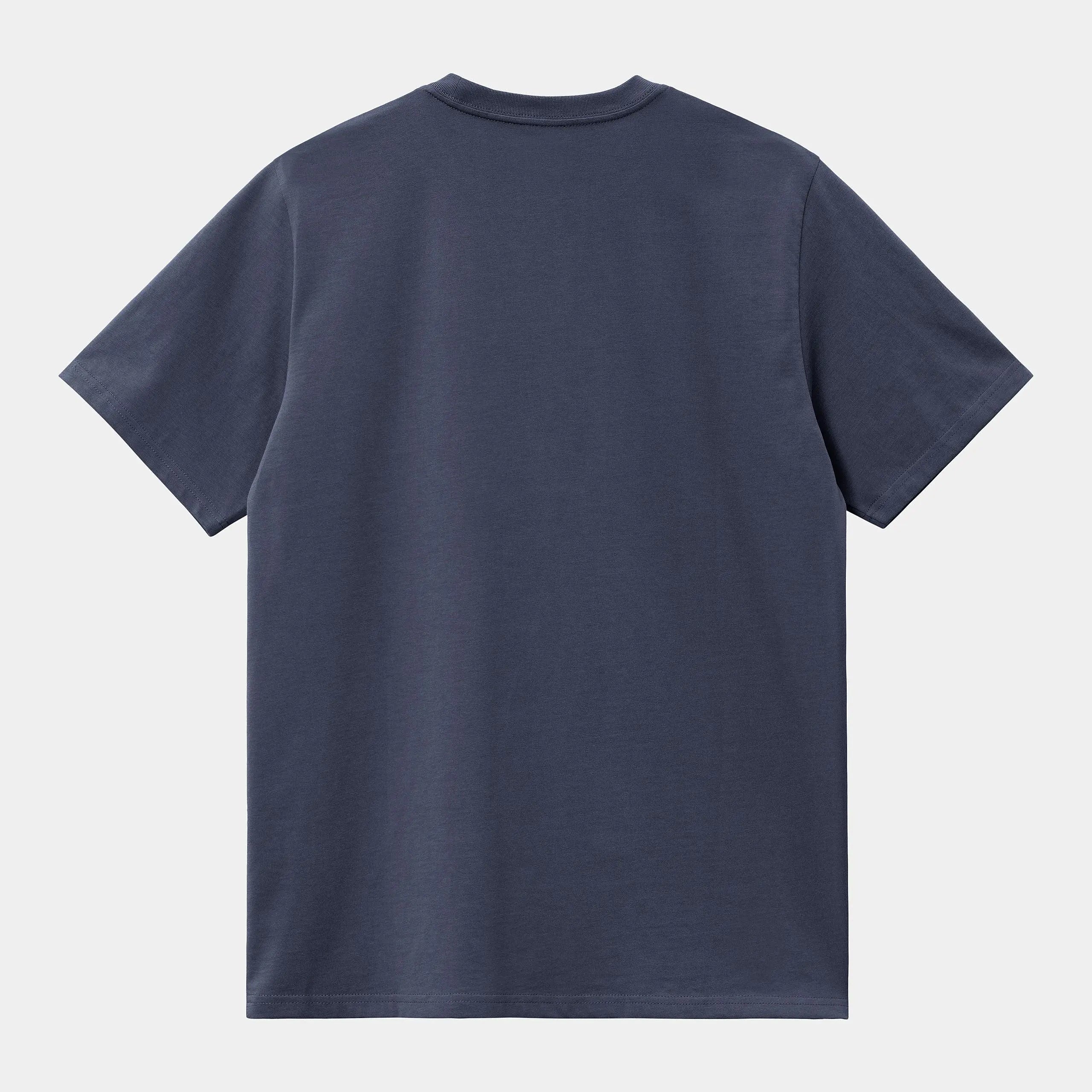 T-SHIRT SCRIPT - BLEU CARHARTT WIP - Klubb