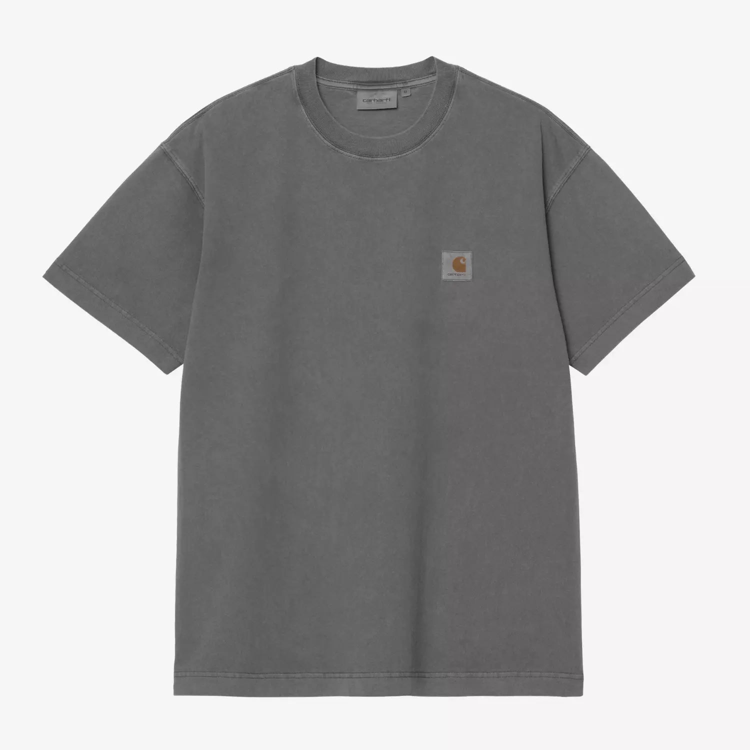 CARHARTT WIP -  T-SHIRT VISTA BLACK GARMENT DYED -  Klubb