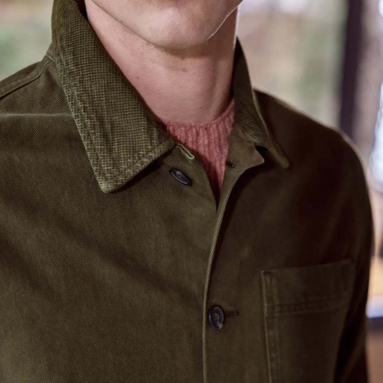 FAGUO - VESTE GAVRE OLIVE - Klubb
