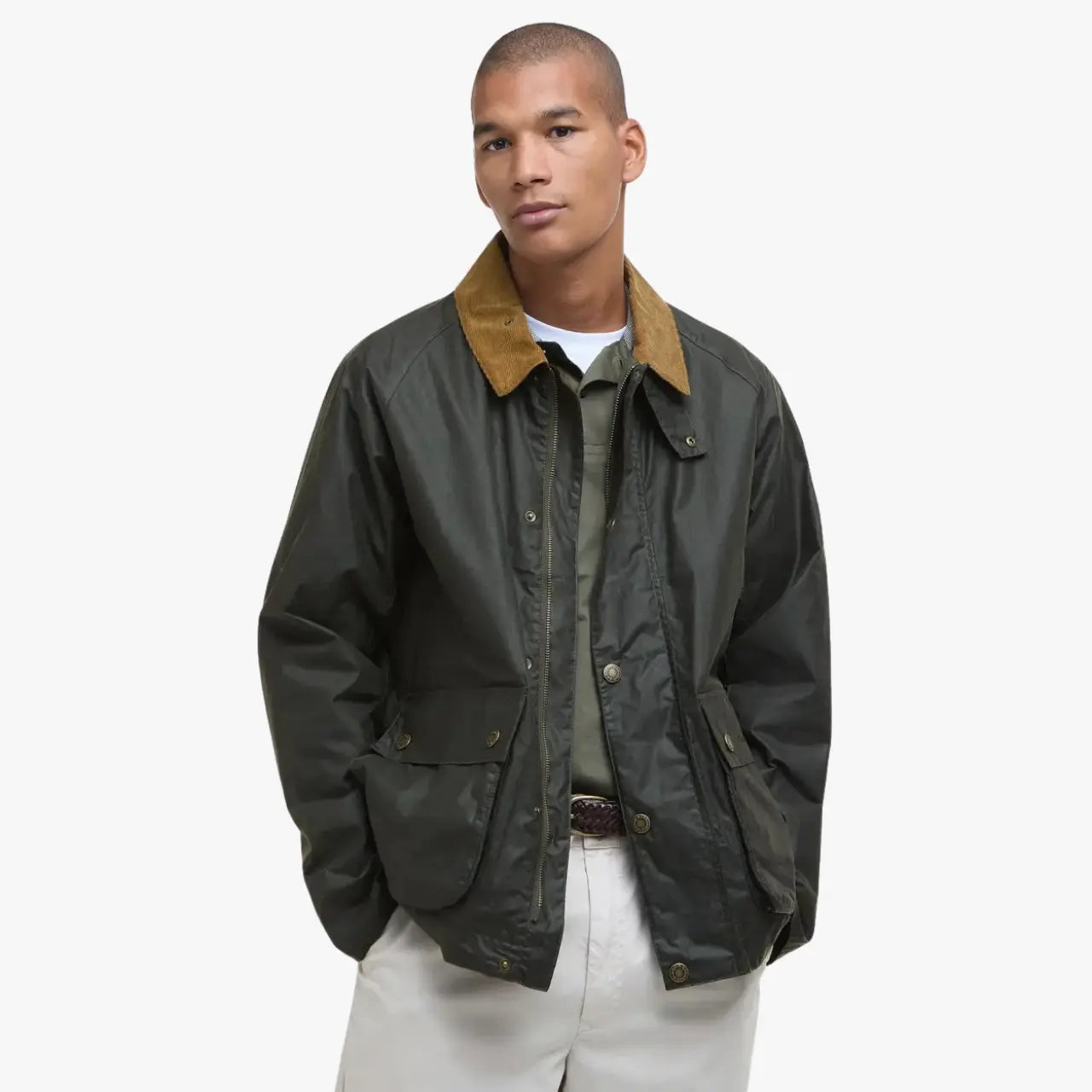 BARBOUR -  VESTE MODERN BEDALE - ARCHIVE OLIVE -  Klubb