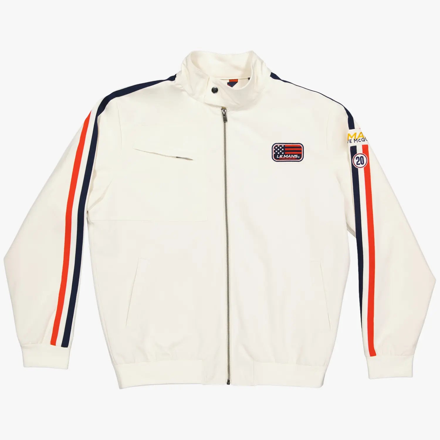 VESTE RACING ÉCRU STEVE MCQUEEN LE MANS - Klubb