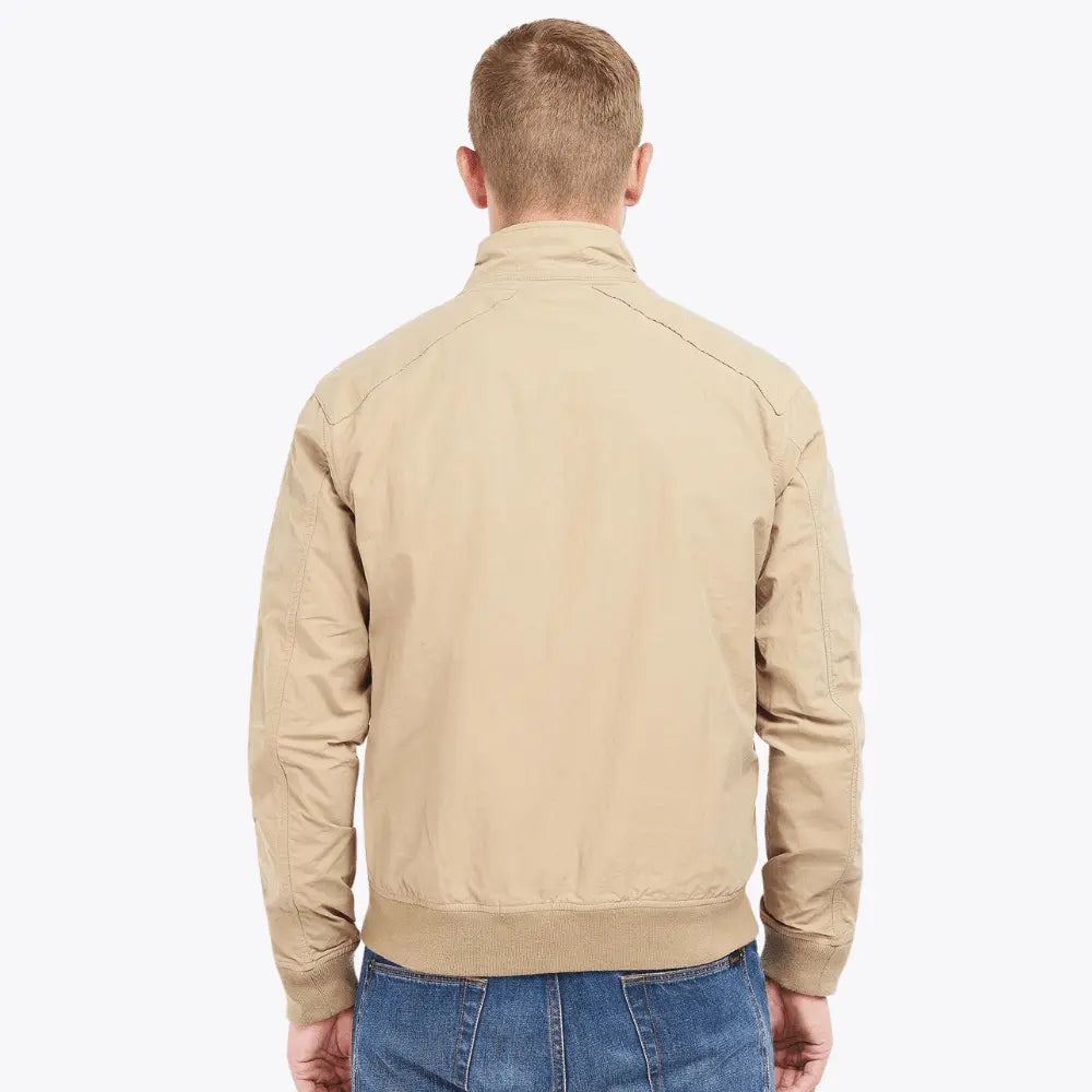 BEIGE HARRINGTON JACKET