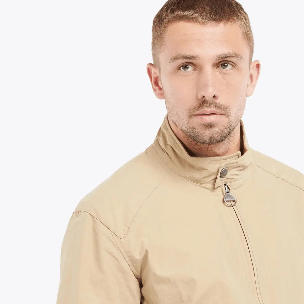 BEIGE HARRINGTON JACKET