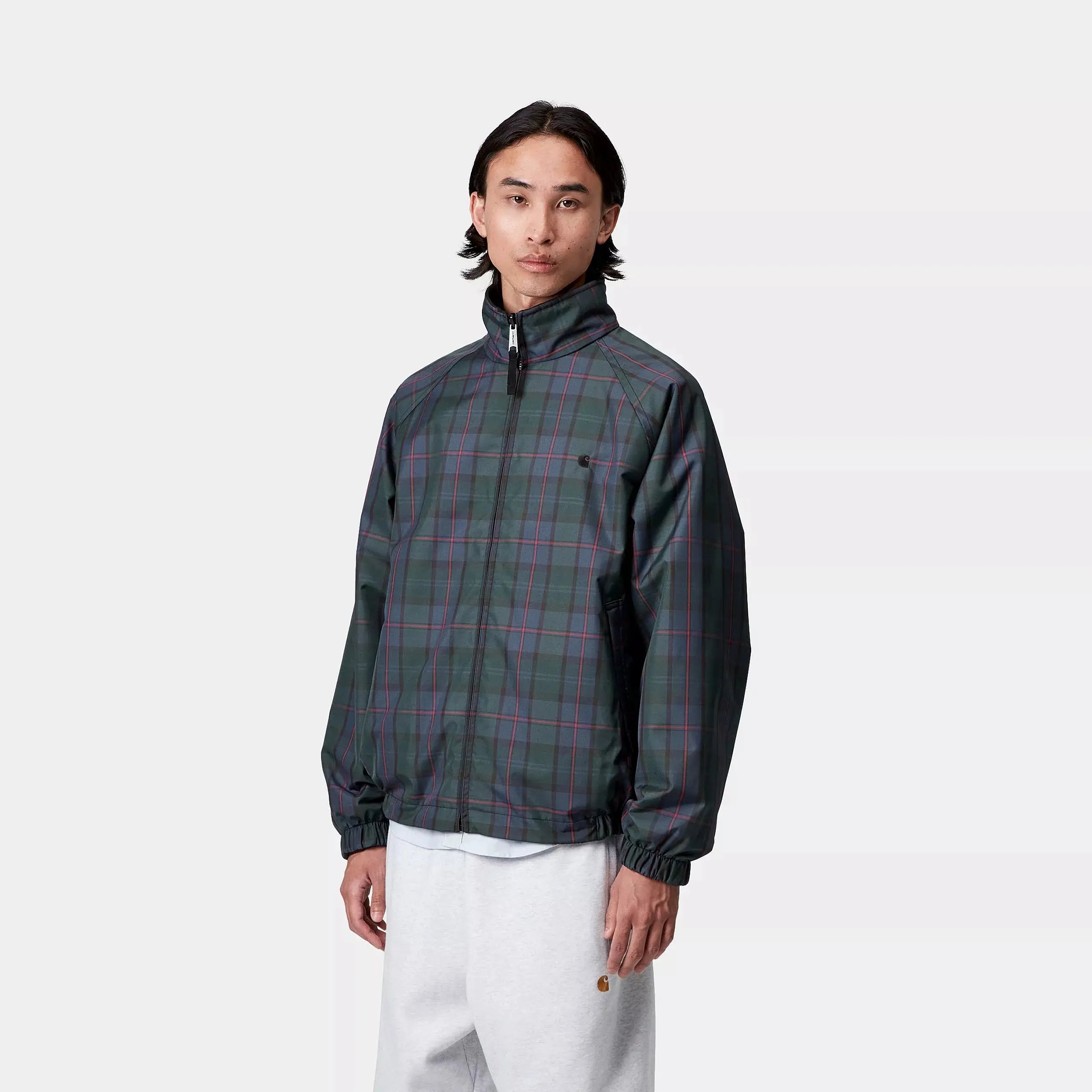 CARHARTT WIP - VESTE RÉVERSIBLE PLANER CHECK BLEU - Klubb