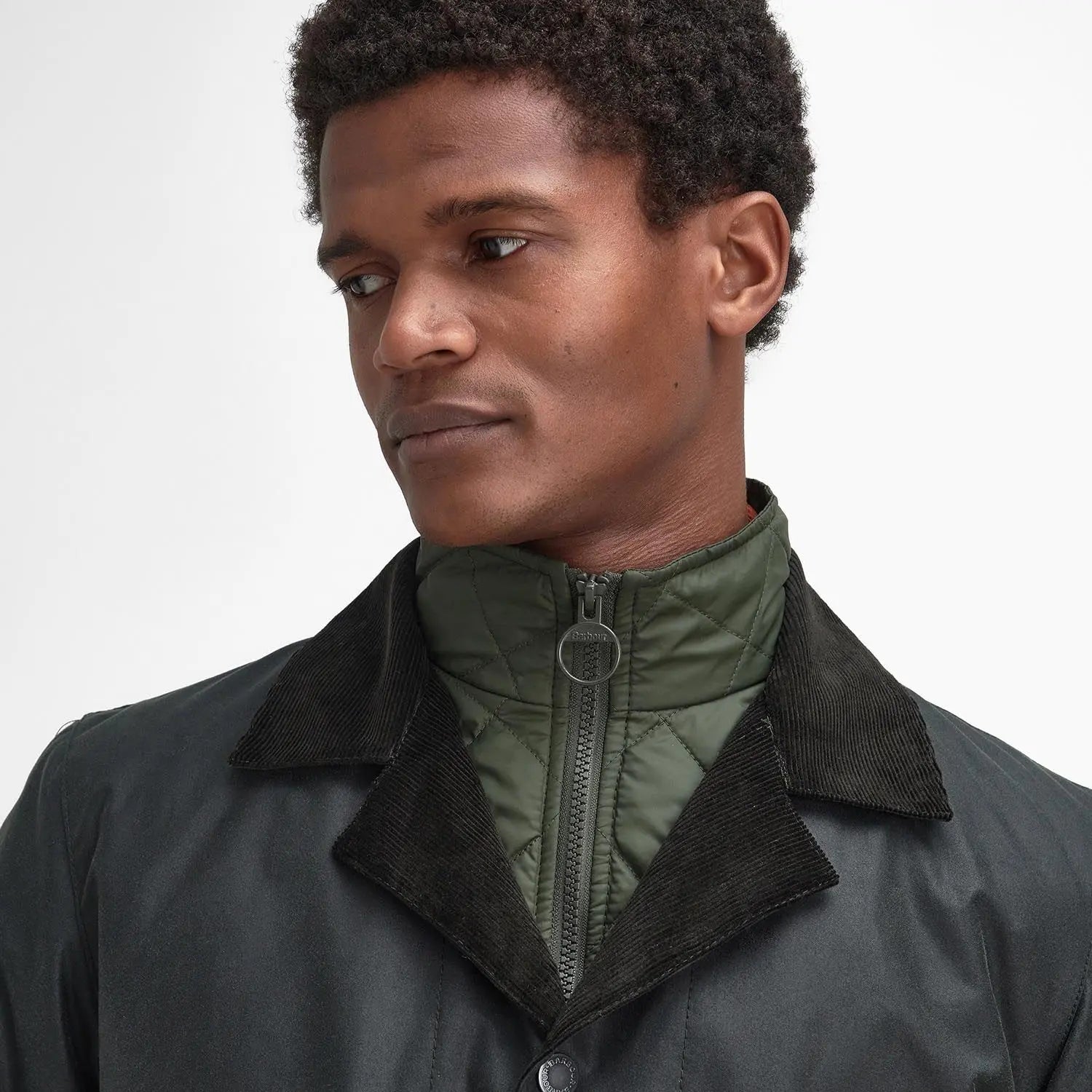 VESTE WAX CRASTER - SAGE BARBOUR - Klubb
