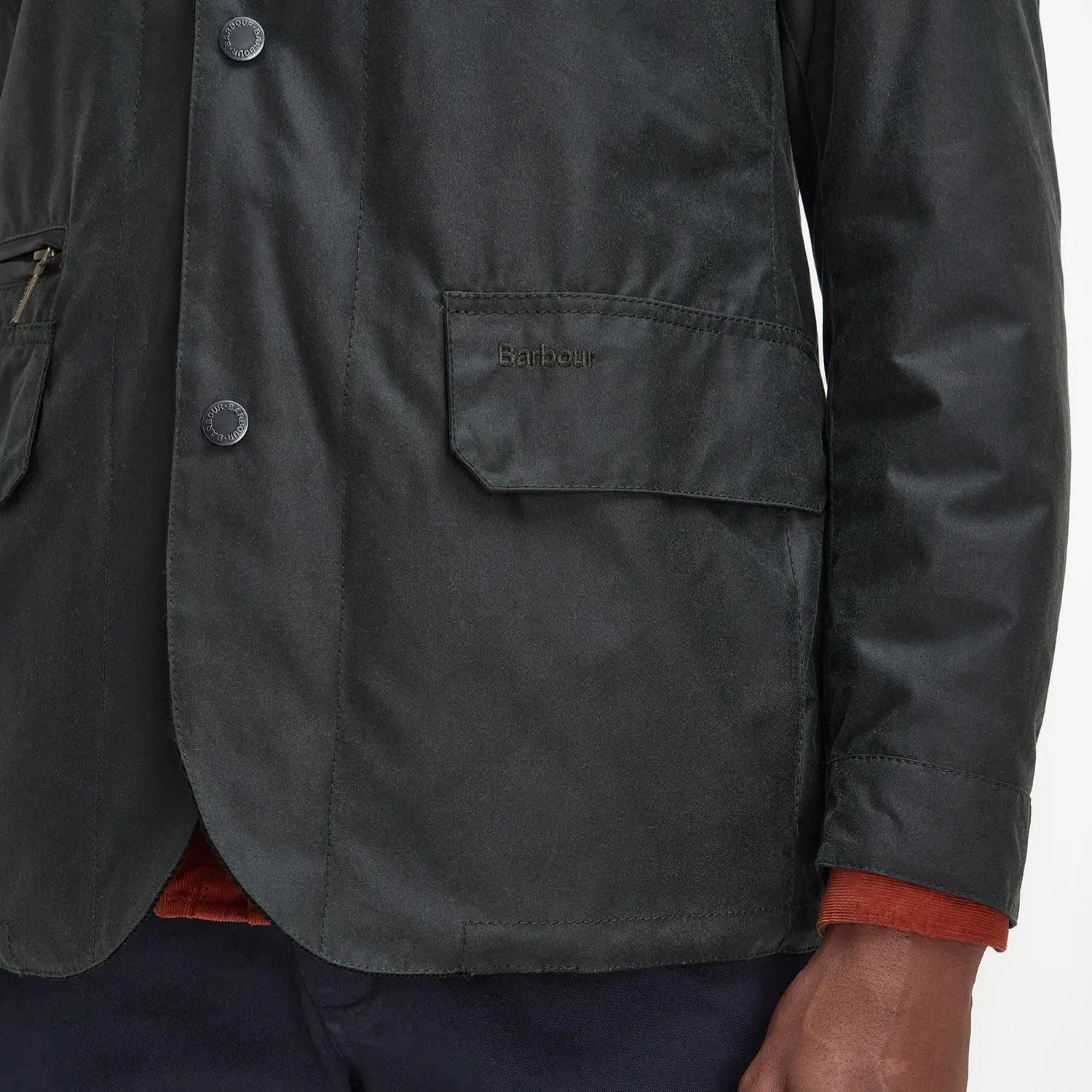 VESTE WAX CRASTER - SAGE BARBOUR - Klubb