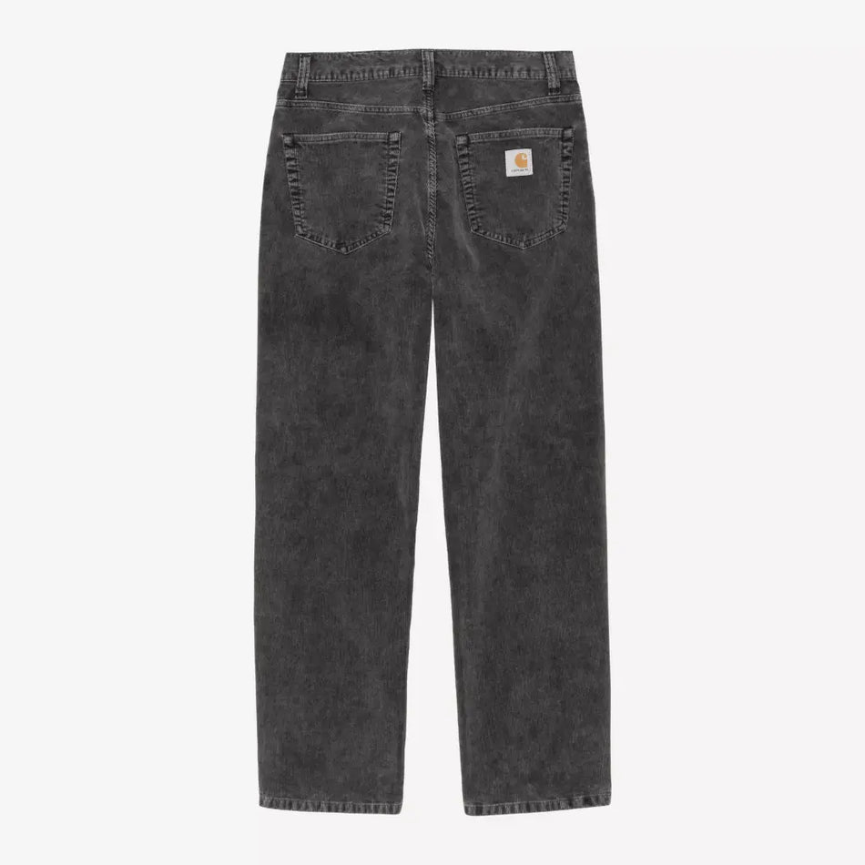 AARON PANT VELOURS - BLACK DUSKY LIGHT WASH