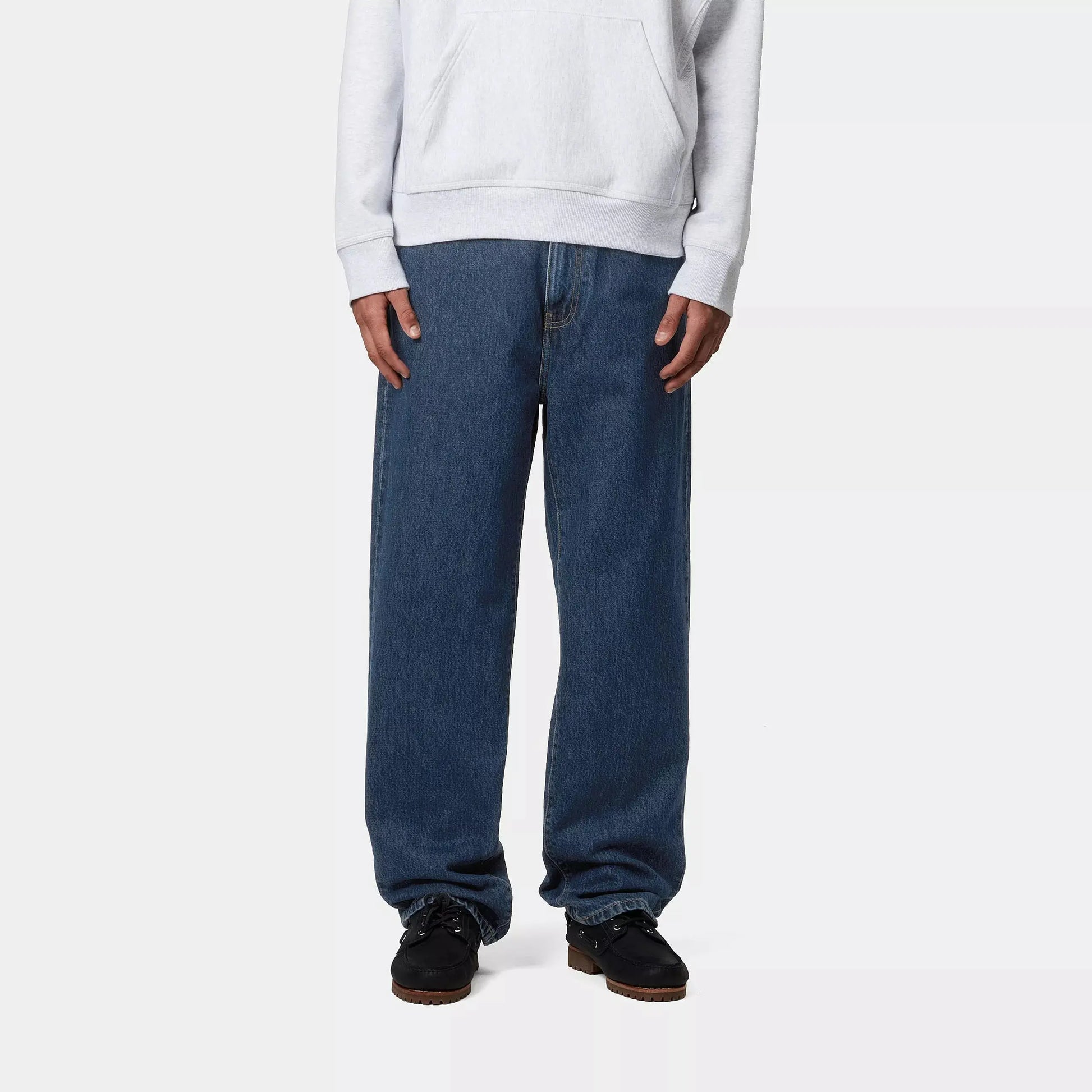 CARHARTT WIP -  AARON PANT - BLUE STONE WASHED -  Klubb
