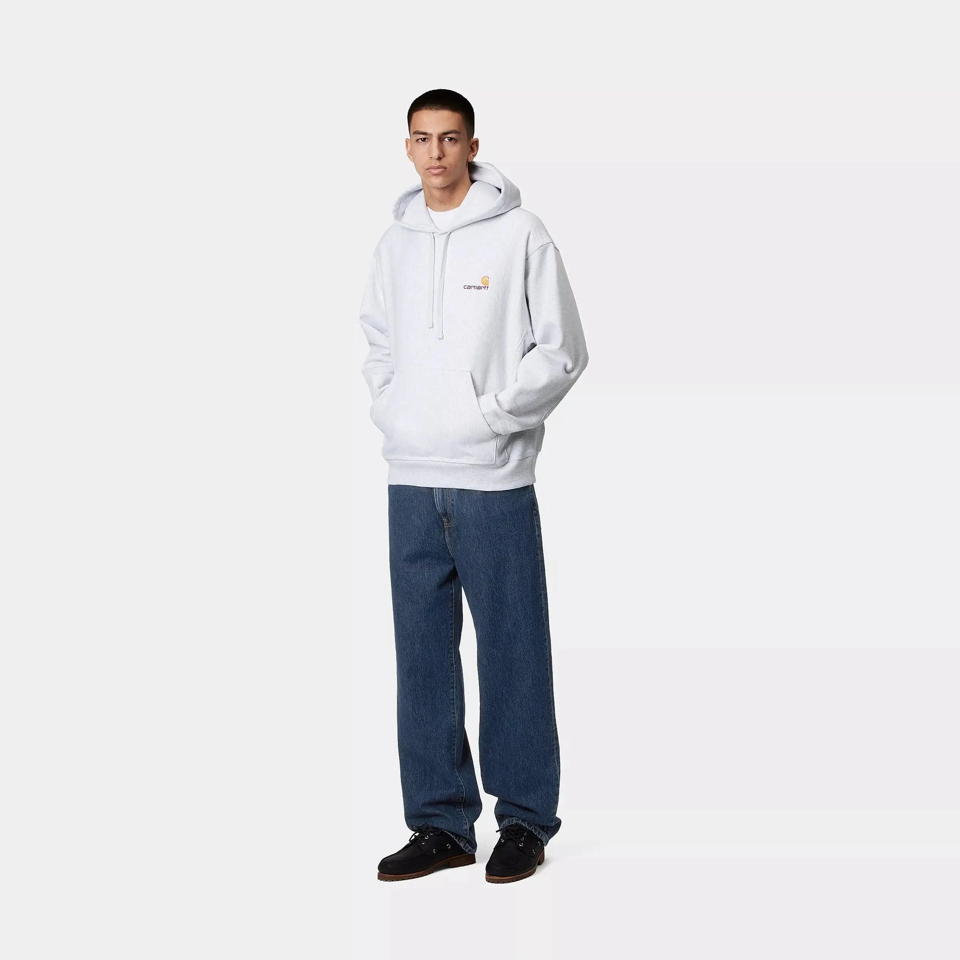 CARHARTT WIP -  AARON PANT - BLUE STONE WASHED -  Klubb