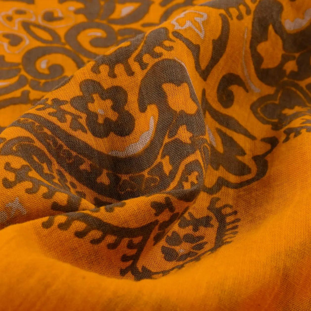 Bandana Paisley - Jaune - Stetson - détail 3