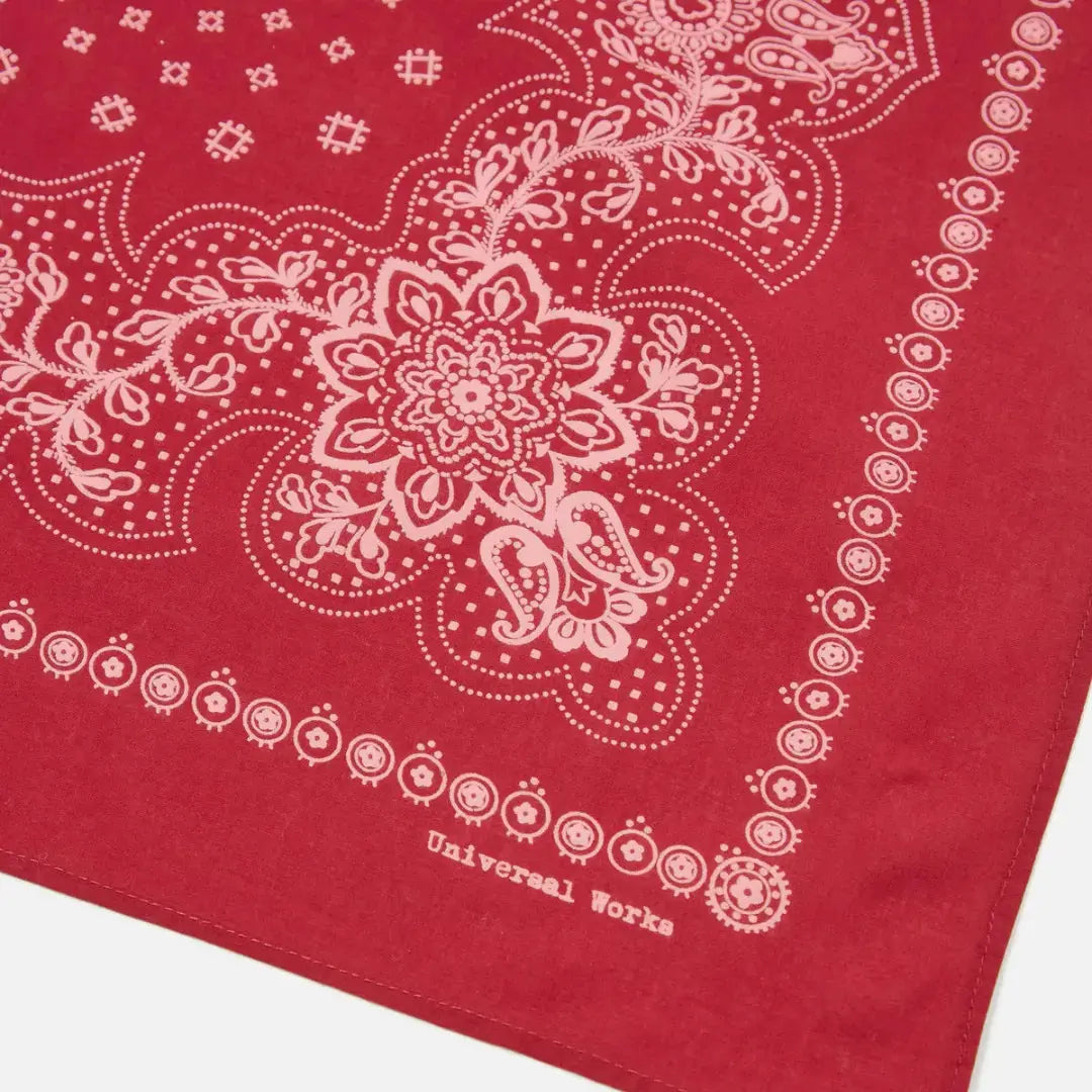 UNIVERSAL WORKS -  BANDANA ROUGE -  Klubb
