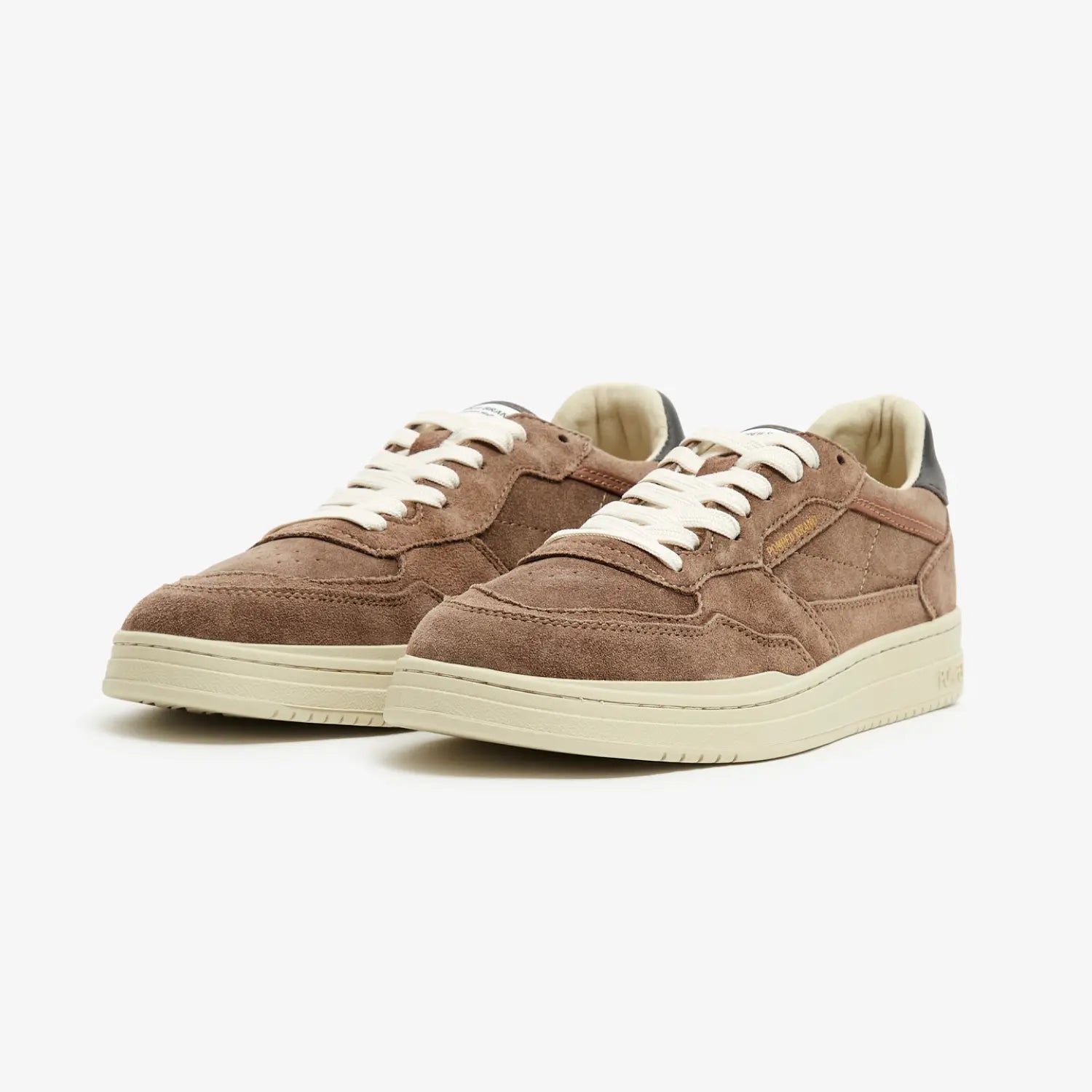 BASKETS ELAN SUEDE - TAUPE POMPEII BRAND -  Klubb