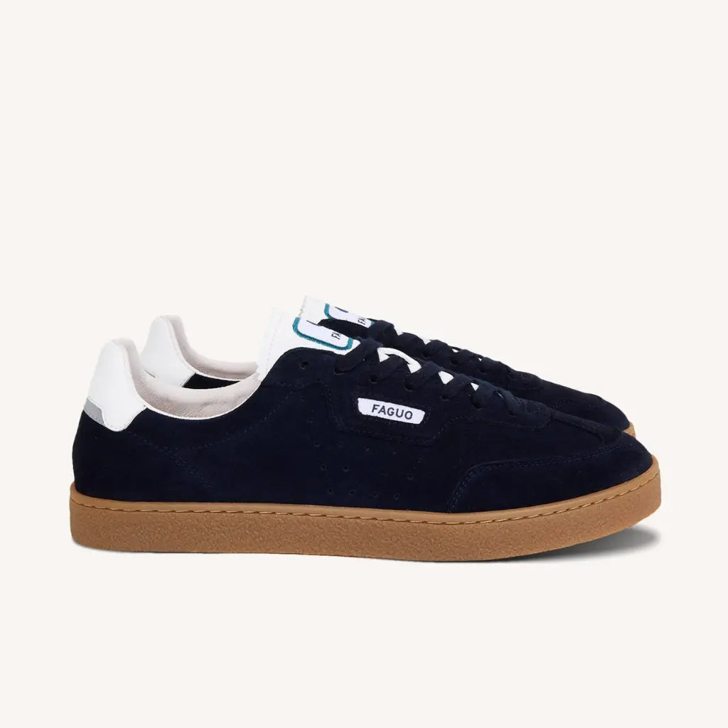FAGUO -  BASKETS LUMBO BLEU MARINE -  Klubb