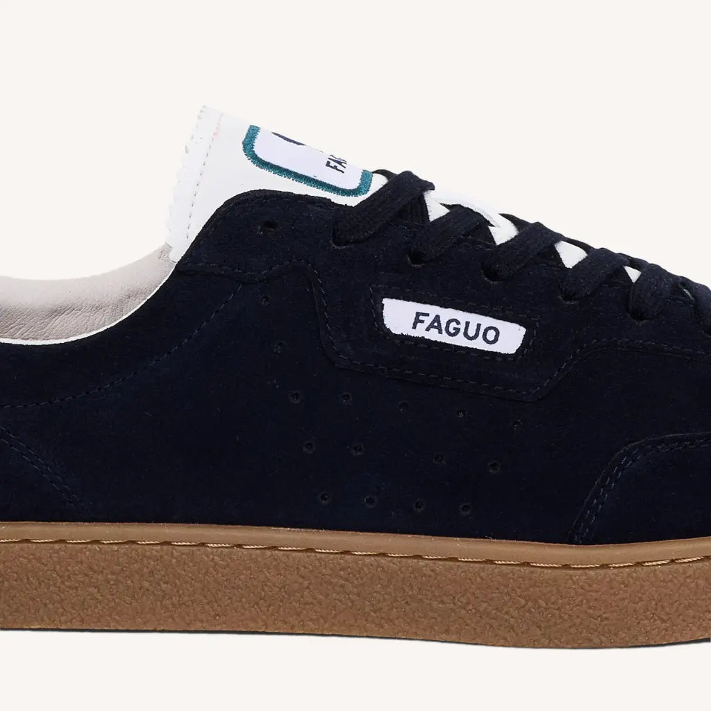 FAGUO -  BASKETS LUMBO BLEU MARINE -  Klubb
