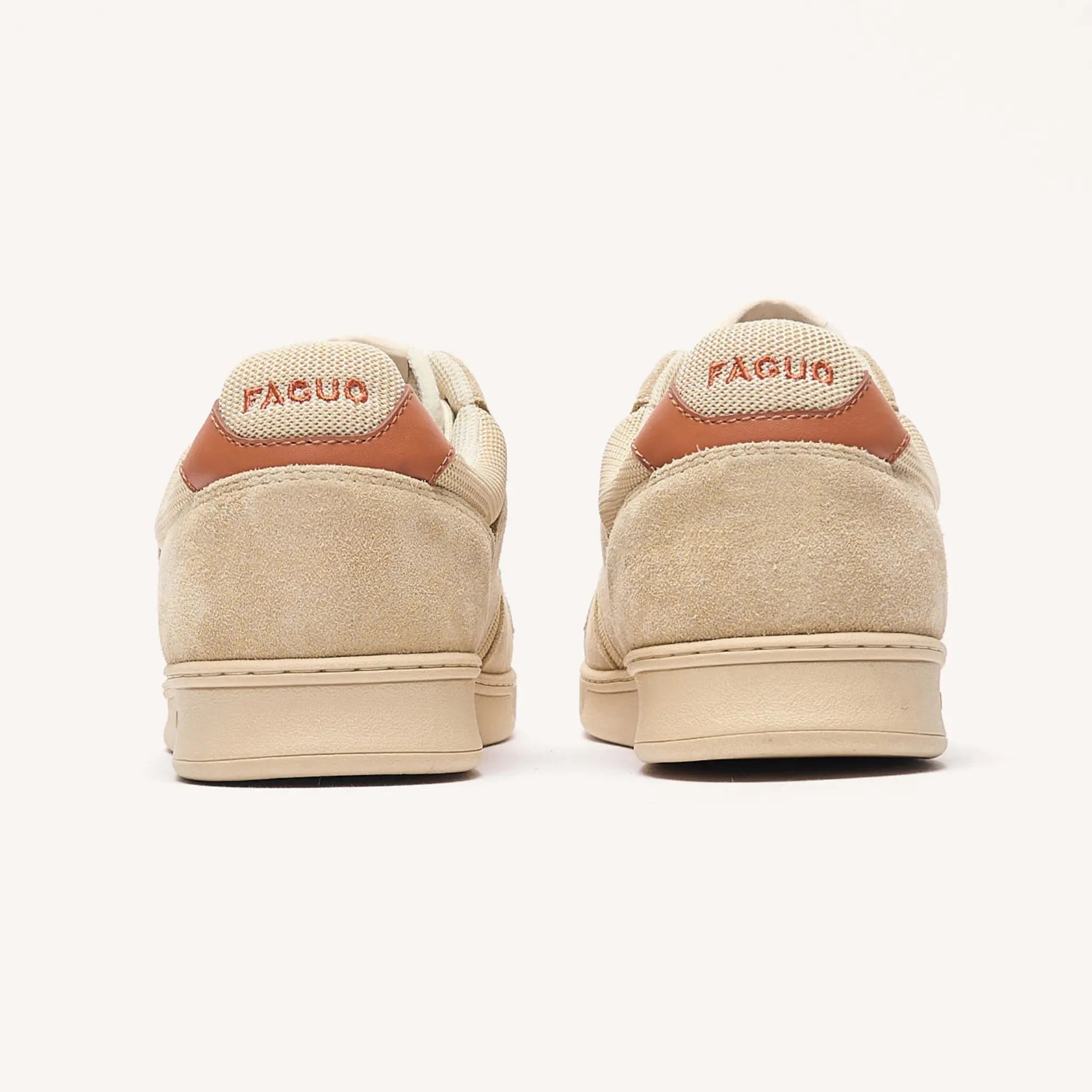 BASKETS PALMER - BEIGE & ROUILLE