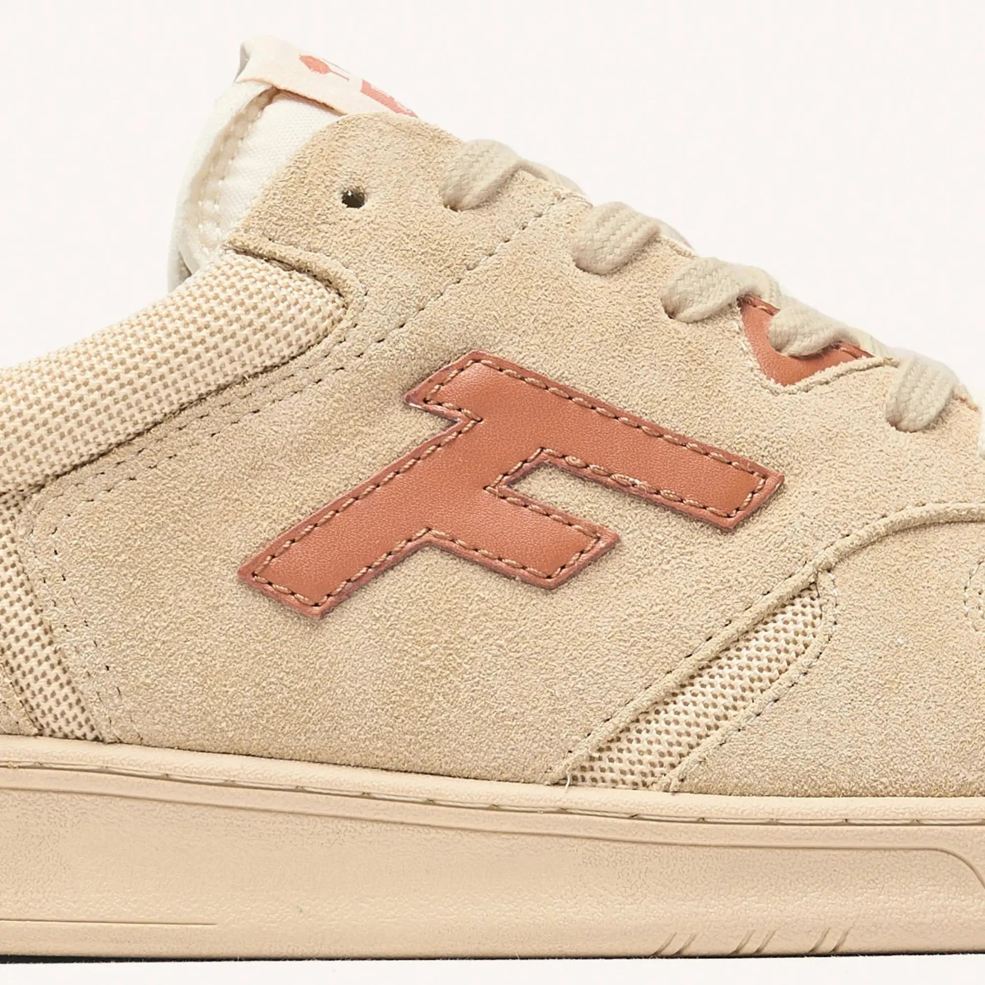 BASKETS PALMER - BEIGE & ROUILLE