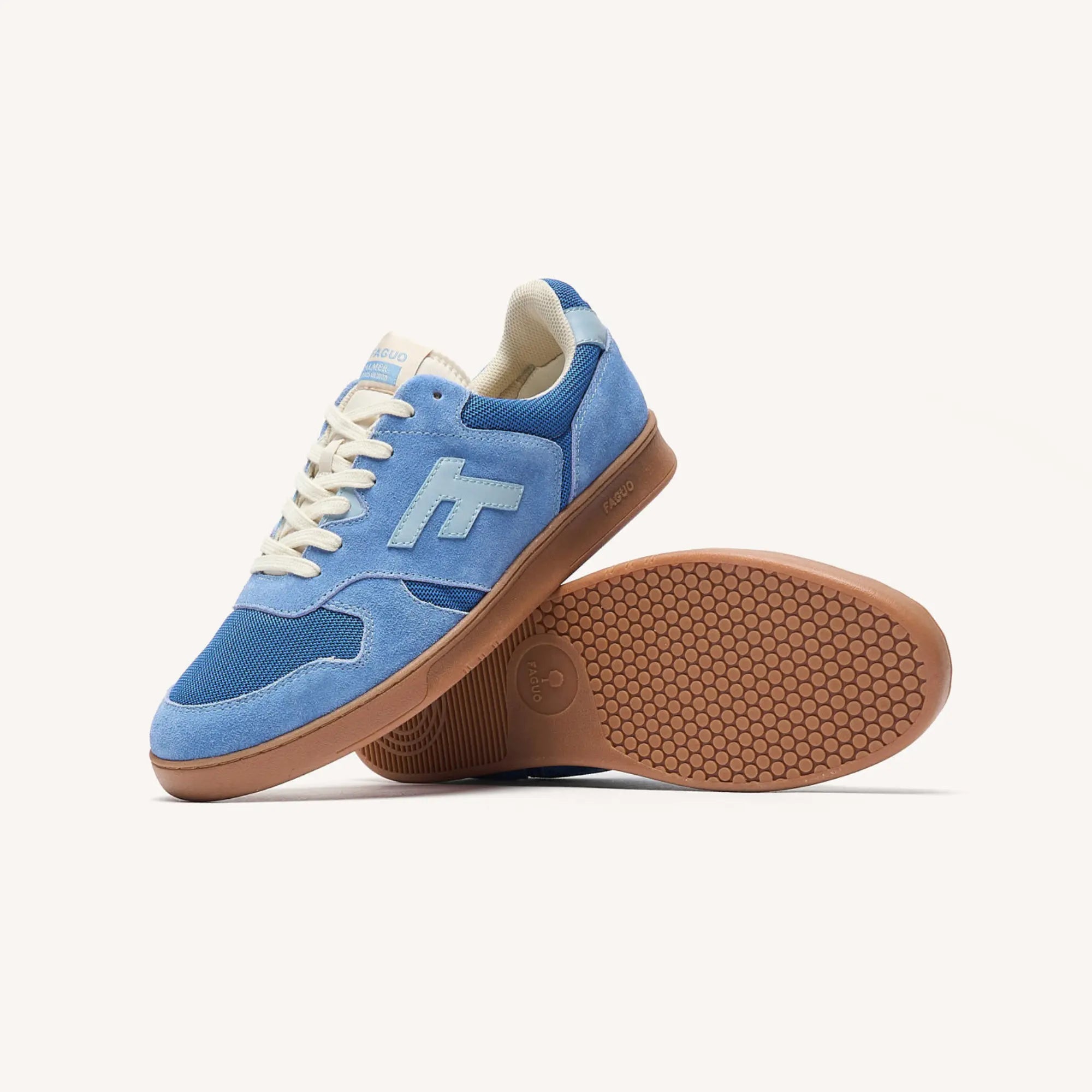 BASKETS PALMER - BLEU OCÉAN