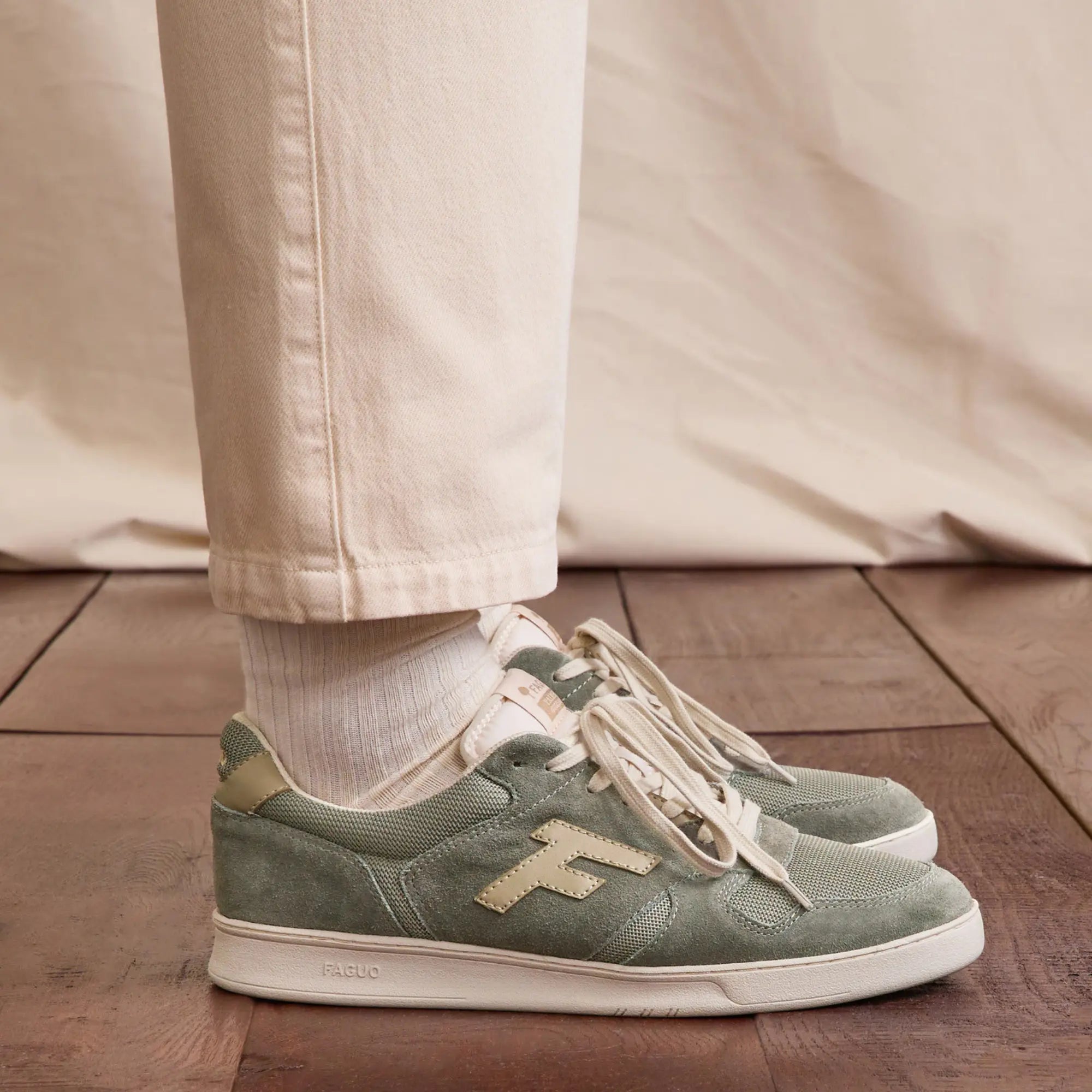 BASKETS PALMER - KAKI