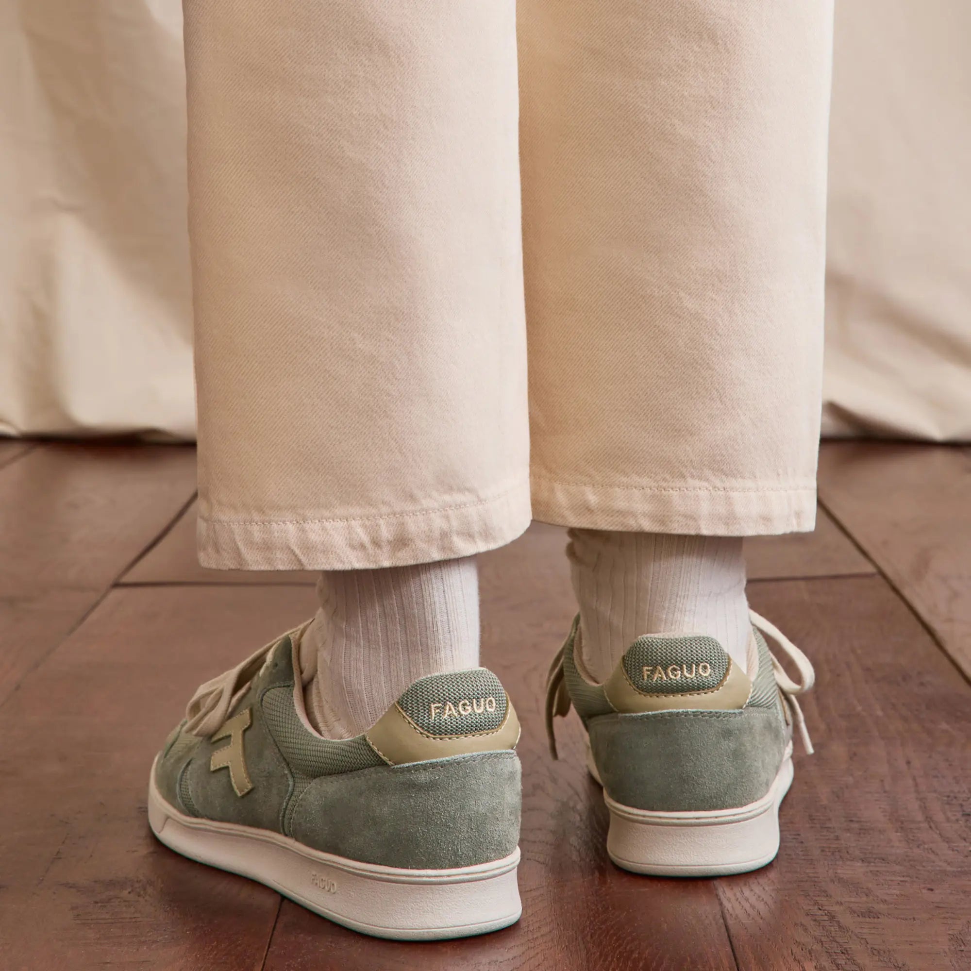 BASKETS PALMER - KAKI