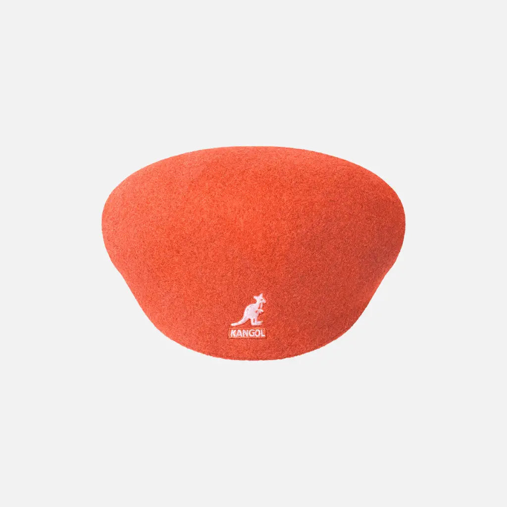 KANGOL -  BÉRET 504 LAINE CORAL FLAME -  Klubb