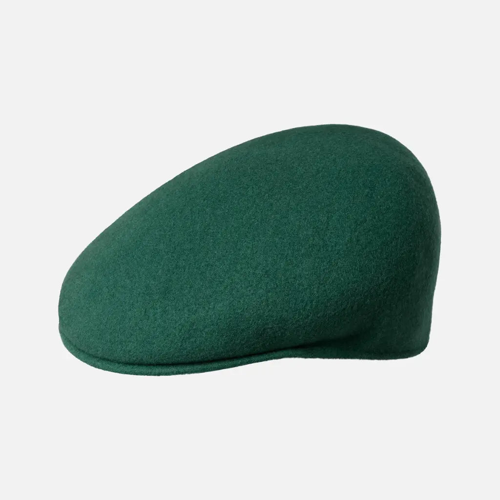 KANGOL -  BÉRET 504 LAINE DEEP EMERALD -  Klubb