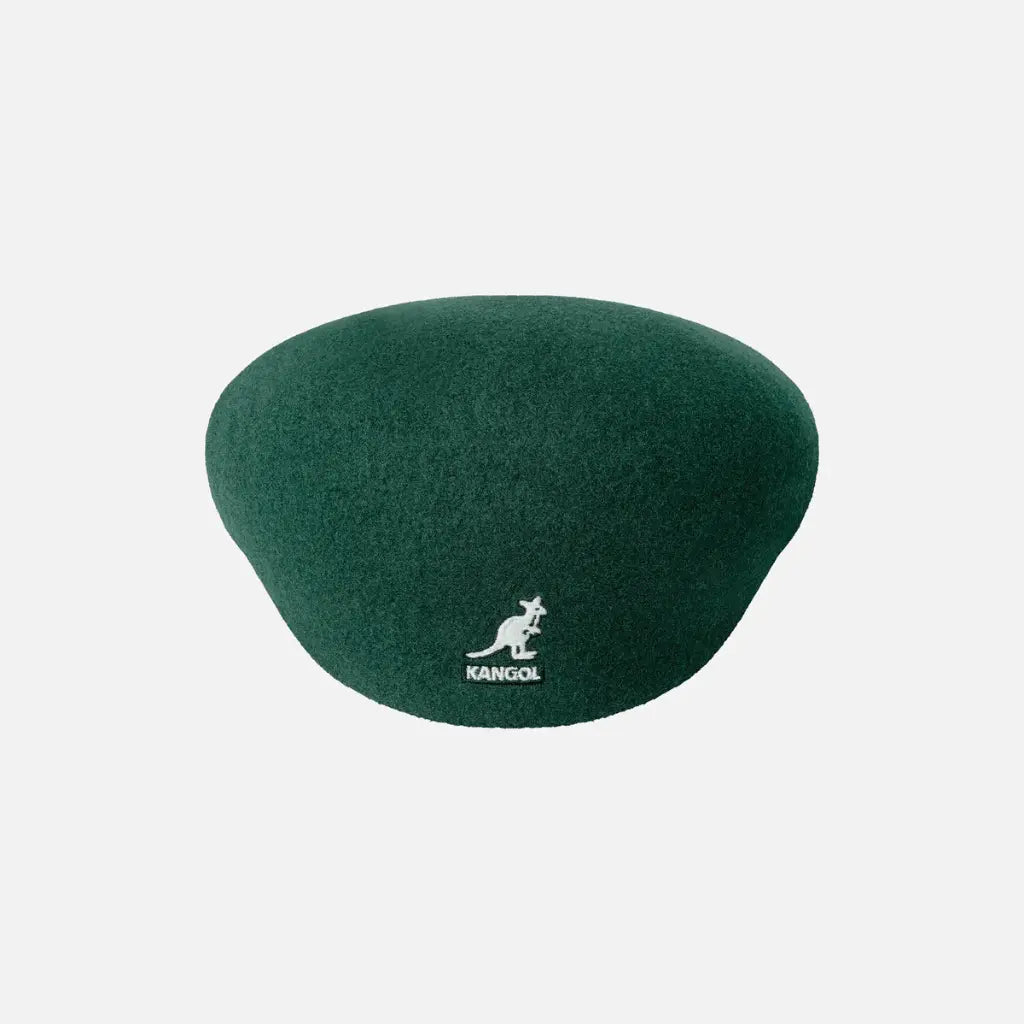 KANGOL -  BÉRET 504 LAINE DEEP EMERALD -  Klubb