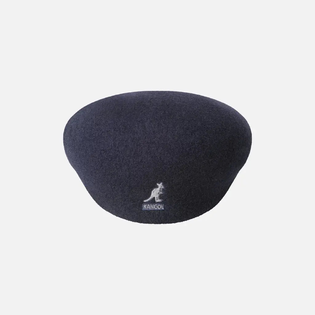 KANGOL -  BÉRET 504 LAINE DK BLUE -  Klubb