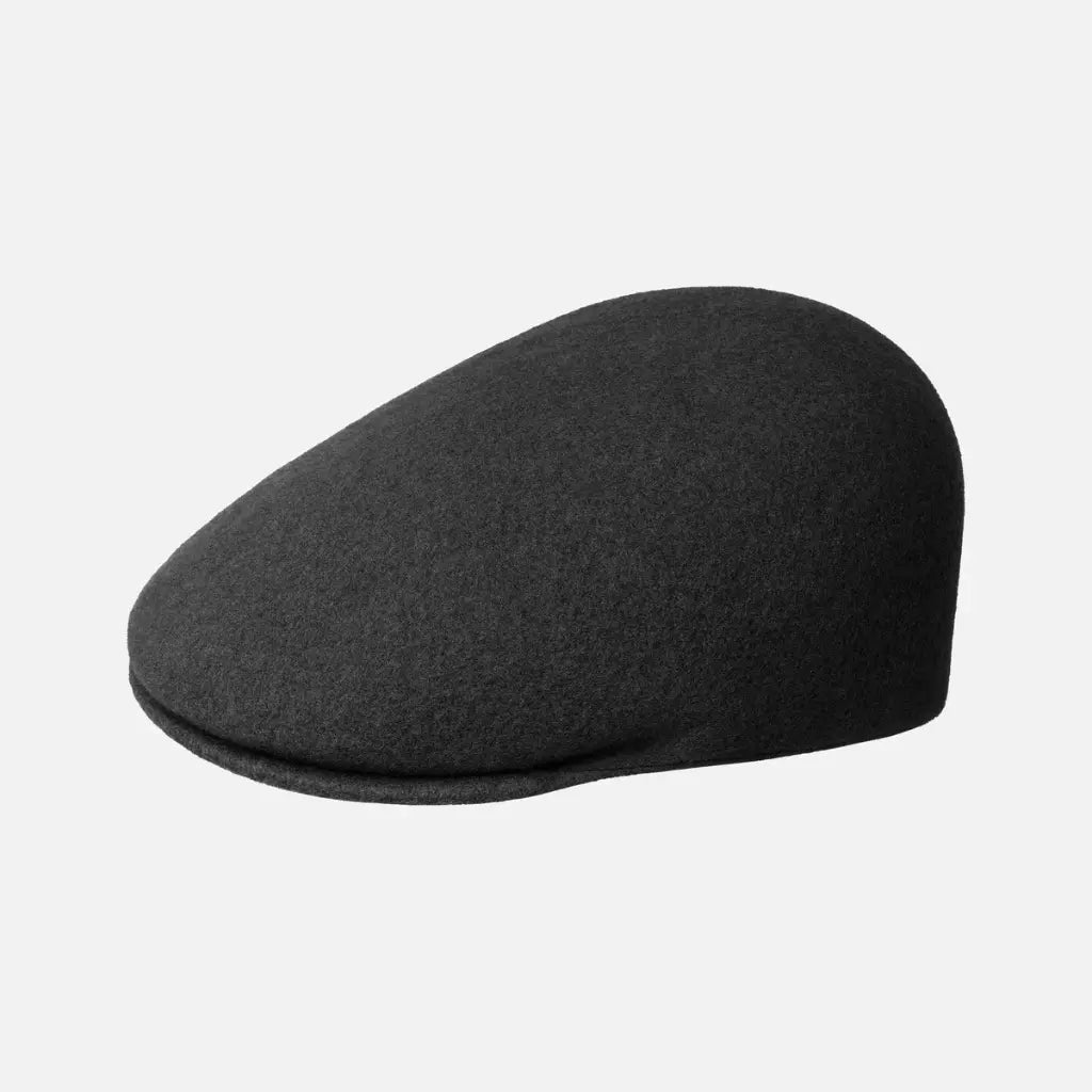 KANGOL -  BÉRET 507 LAINE BLACK -  Klubb