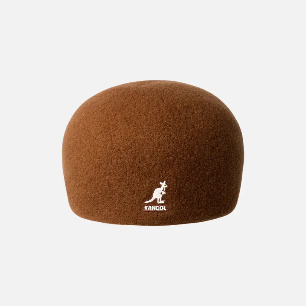 KANGOL -  BÉRET 507 LAINE RUSTIC CARAMEL -  Klubb