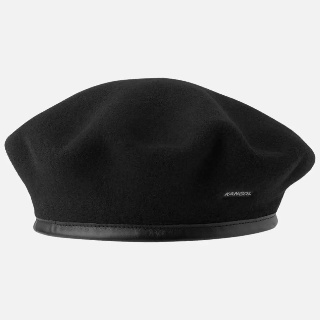 KANGOL -  BÉRET LAINE MONTY NOIR -  Klubb