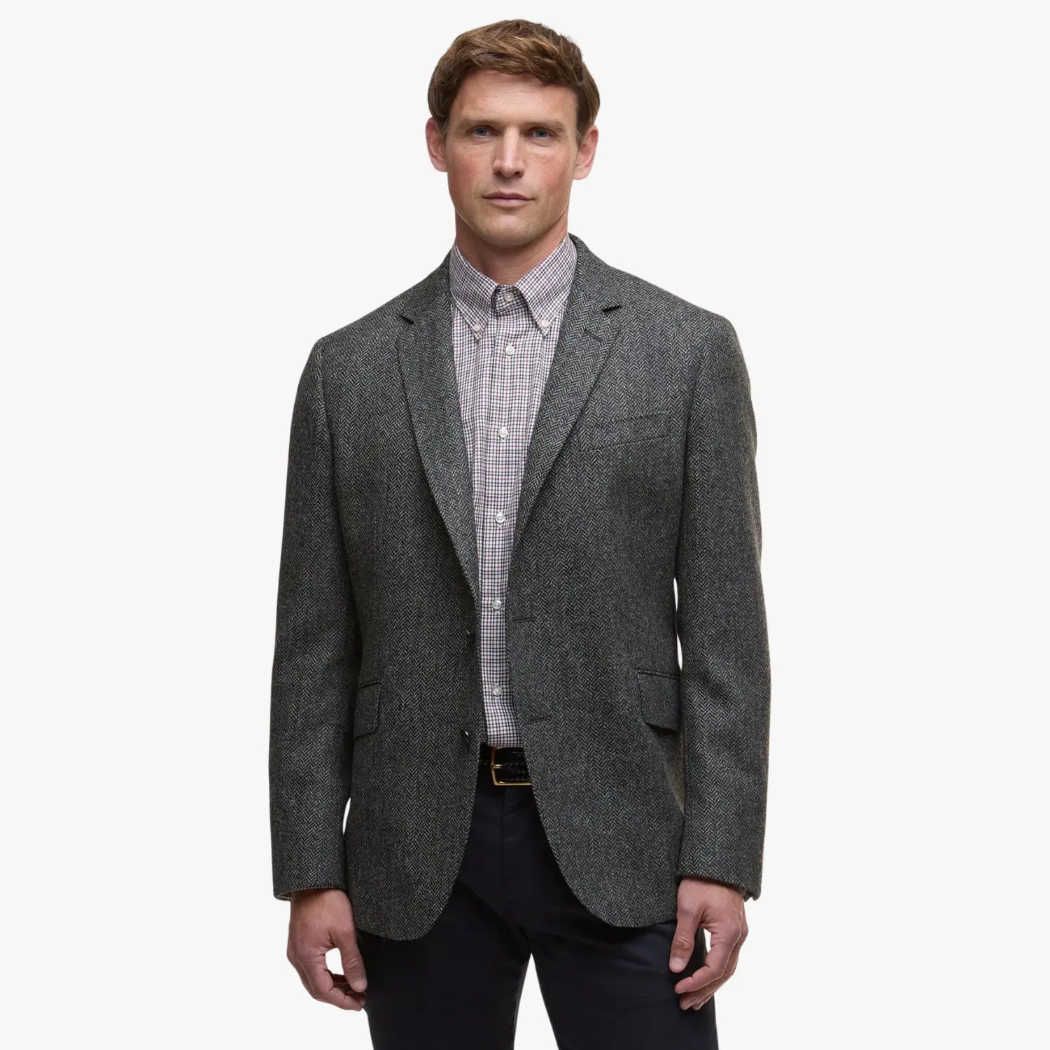 BARBOUR -  BLAZER CHEVRONS FIRTH MOONS - GRIS -  Klubb