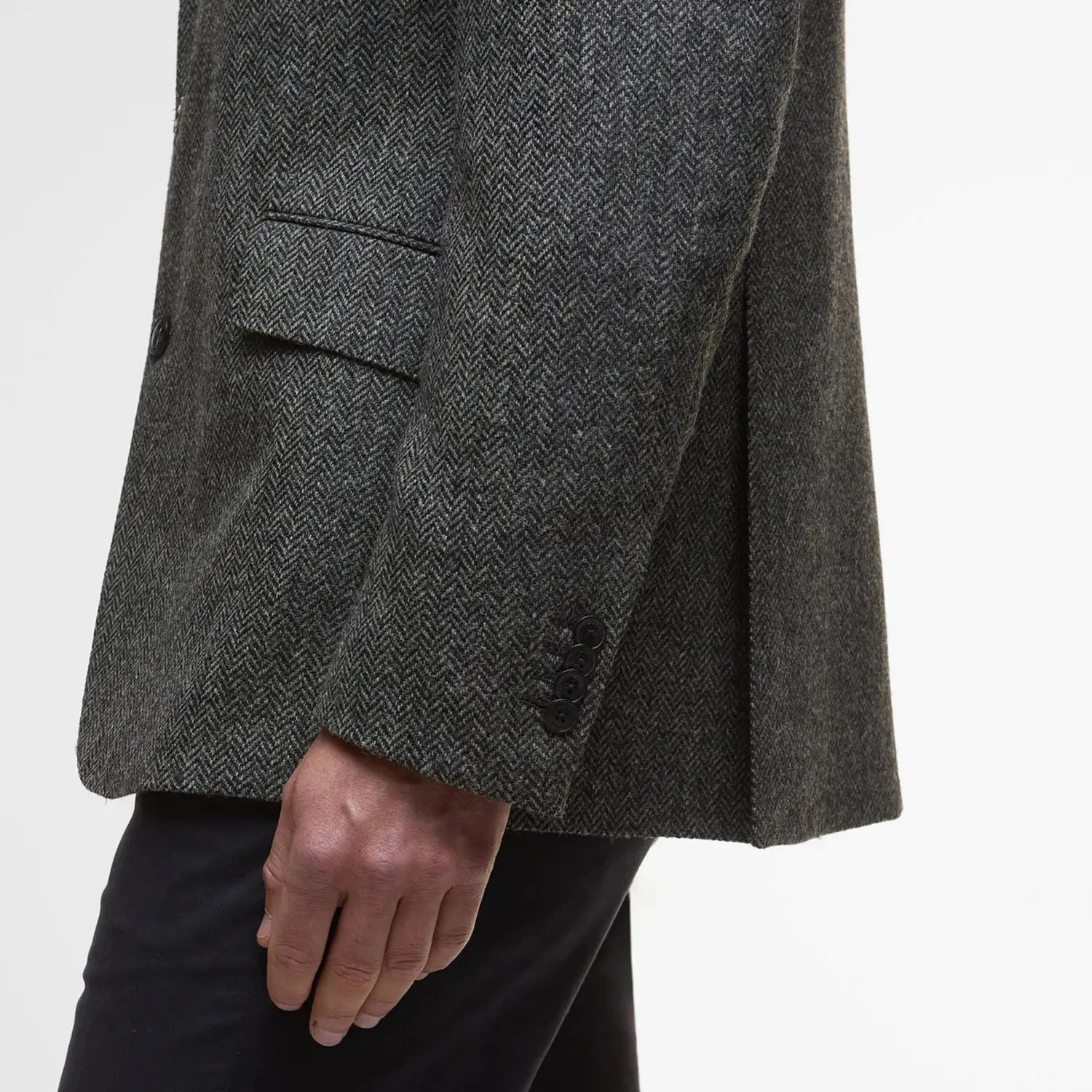 BARBOUR -  BLAZER CHEVRONS FIRTH MOONS - GRIS -  Klubb