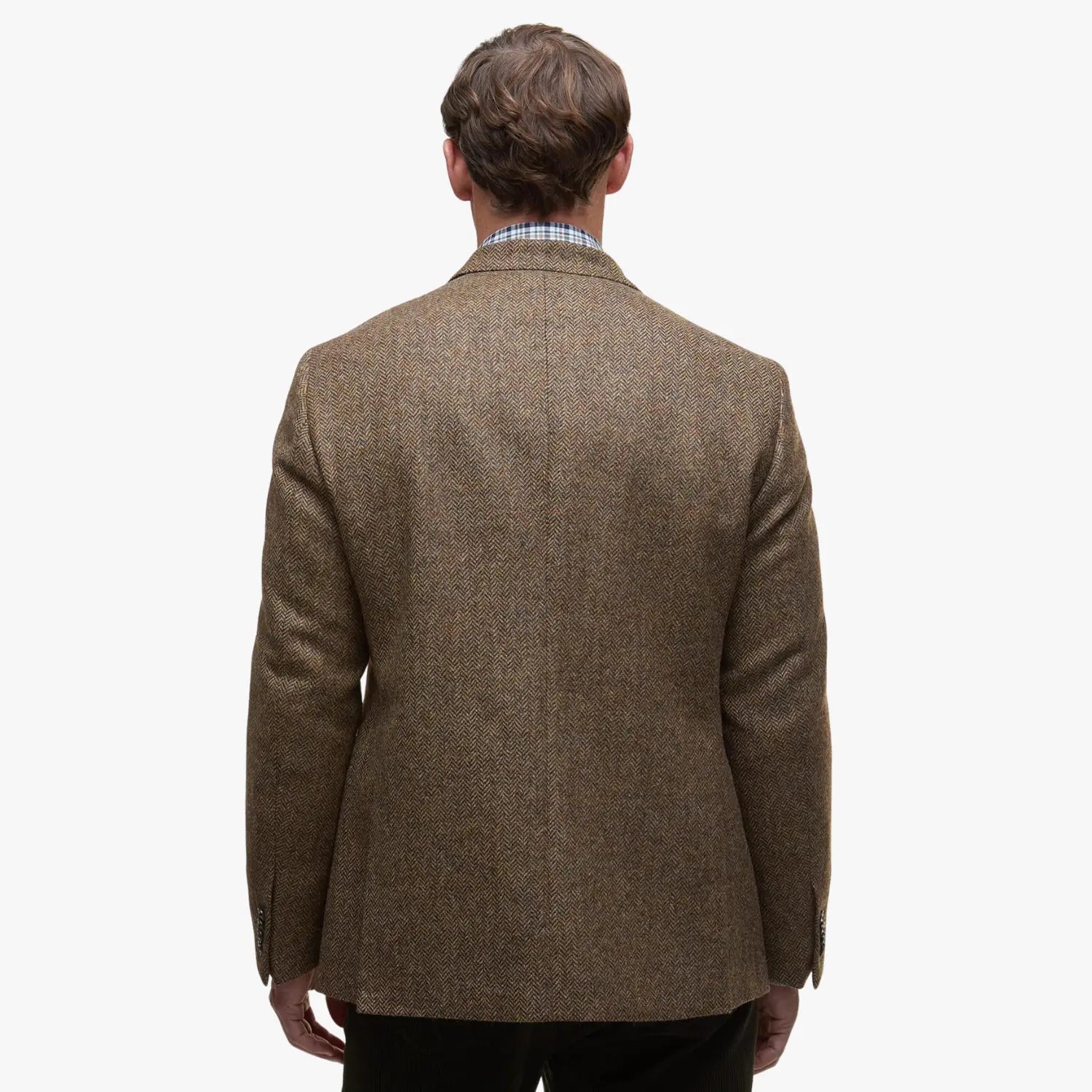 BARBOUR -  BLAZER CHEVRONS FIRTH MOONS - MARRON -  Klubb