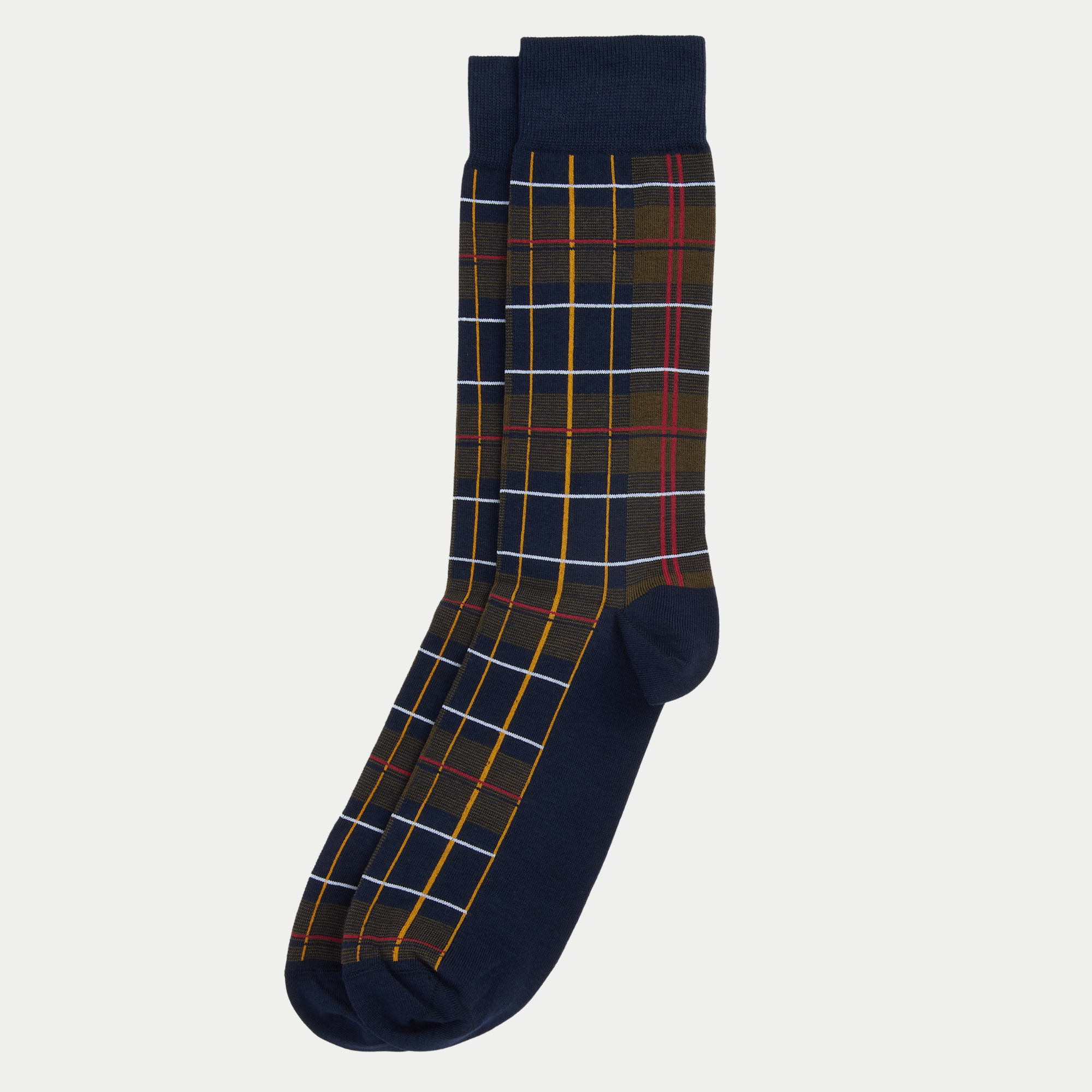 Chaussettes Blyth - Tartan Olive