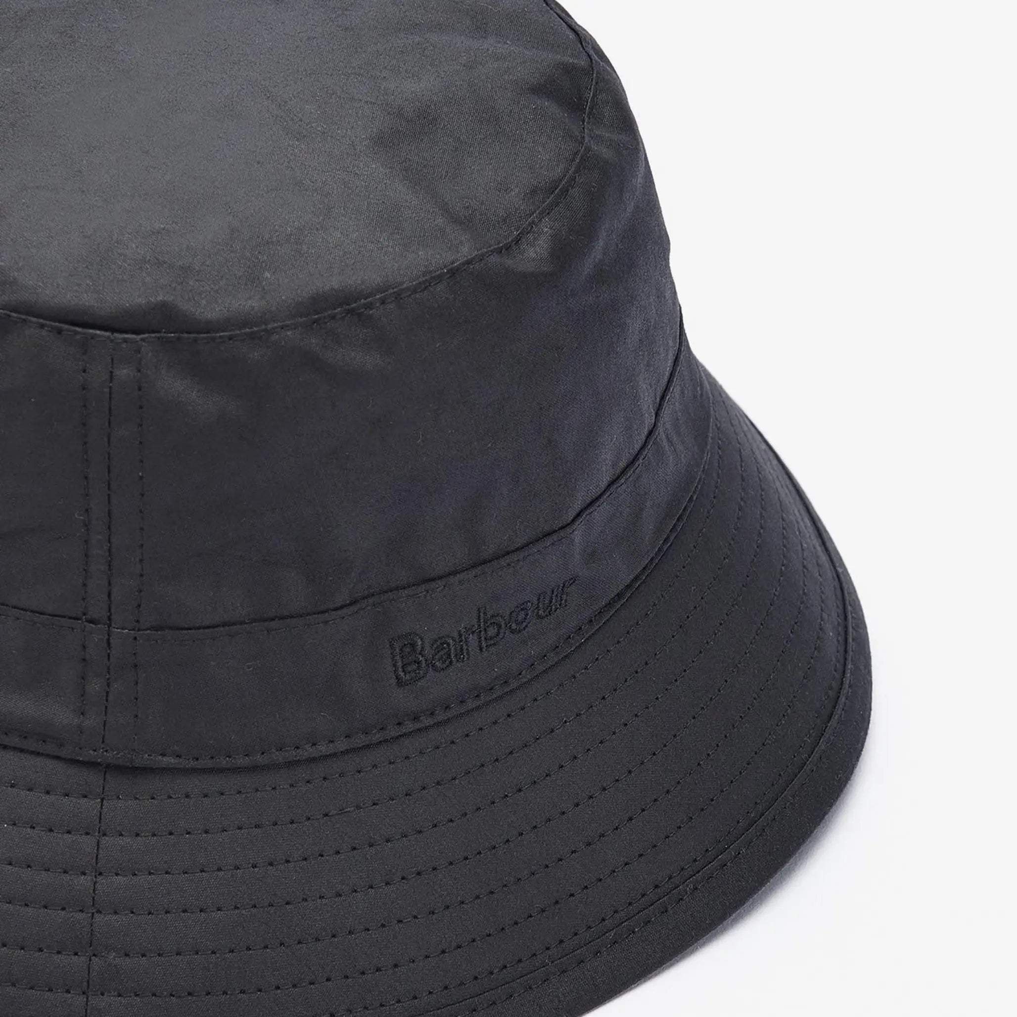 BOB WAX BUCKET - NOIR BARBOUR -  Klubb
