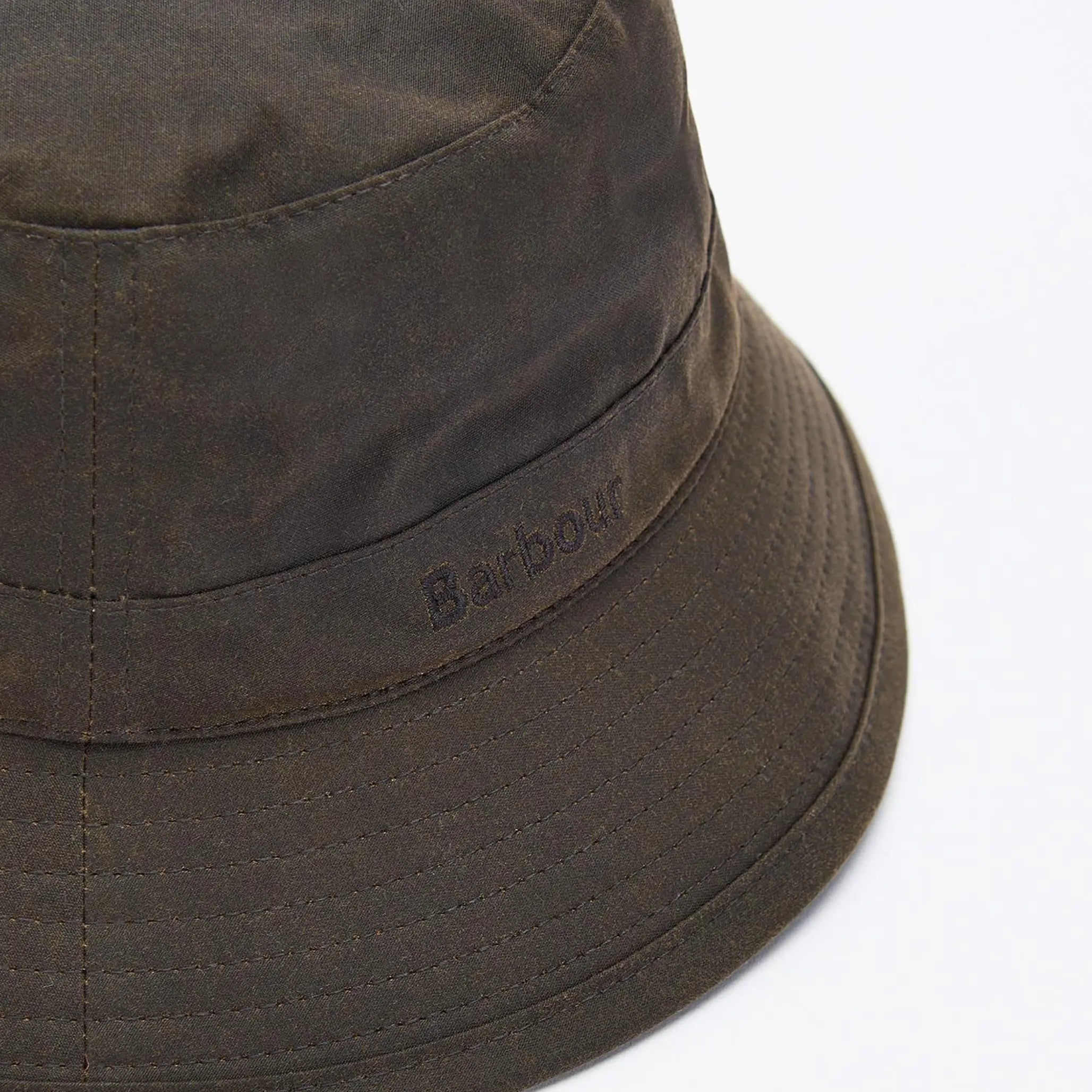 BOB WAX BUCKET - OLIVE BARBOUR -  Klubb